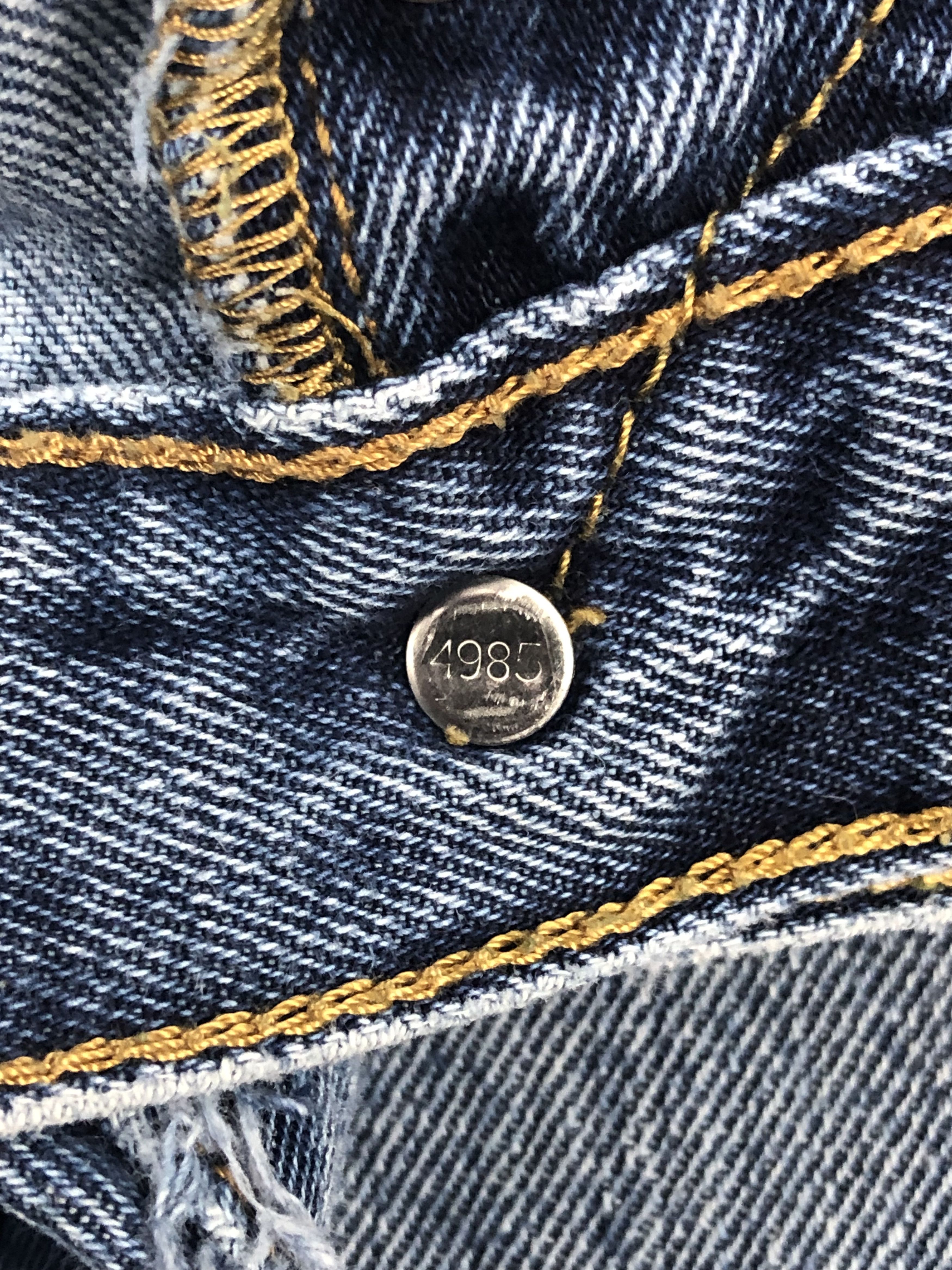 Levi's Vintage Levis 501 Jeans DP1549 Size US 34 / EU 50 - 9 Thumbnail