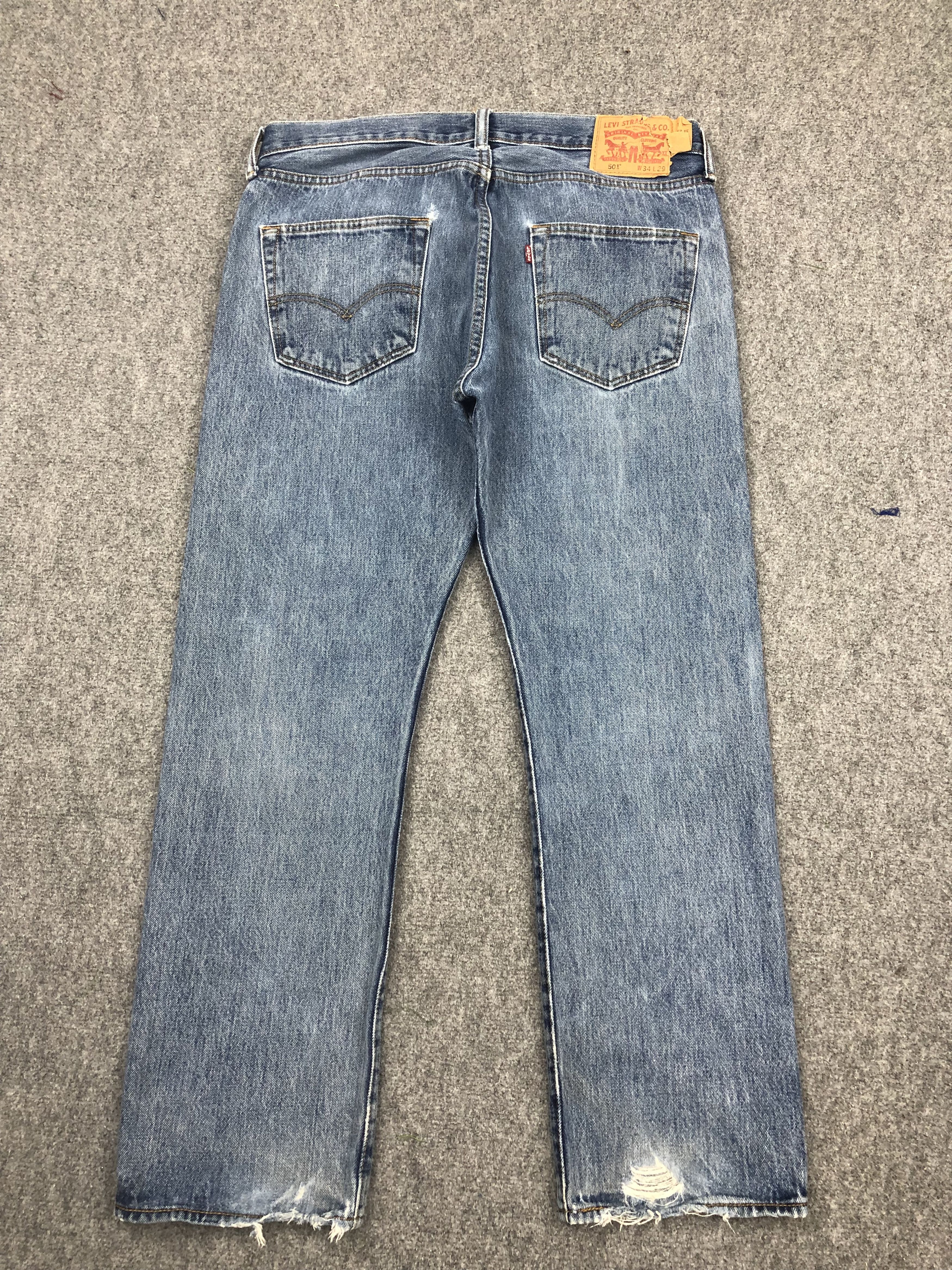 Levi's Vintage Levis 501 Jeans DP1549 Size US 34 / EU 50 - 3 Thumbnail