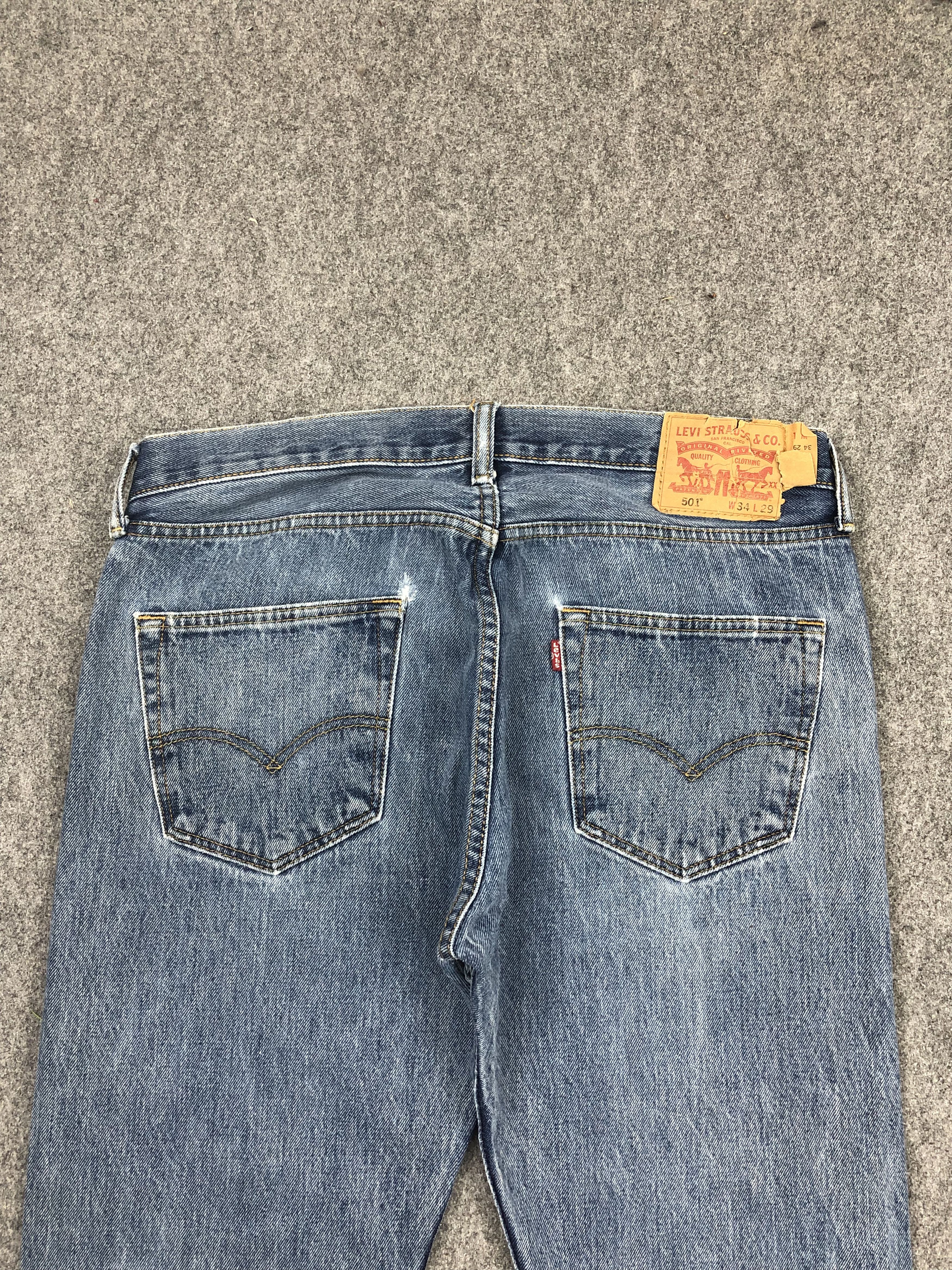 Levi's Vintage Levis 501 Jeans DP1549 Size US 34 / EU 50 - 4 Thumbnail