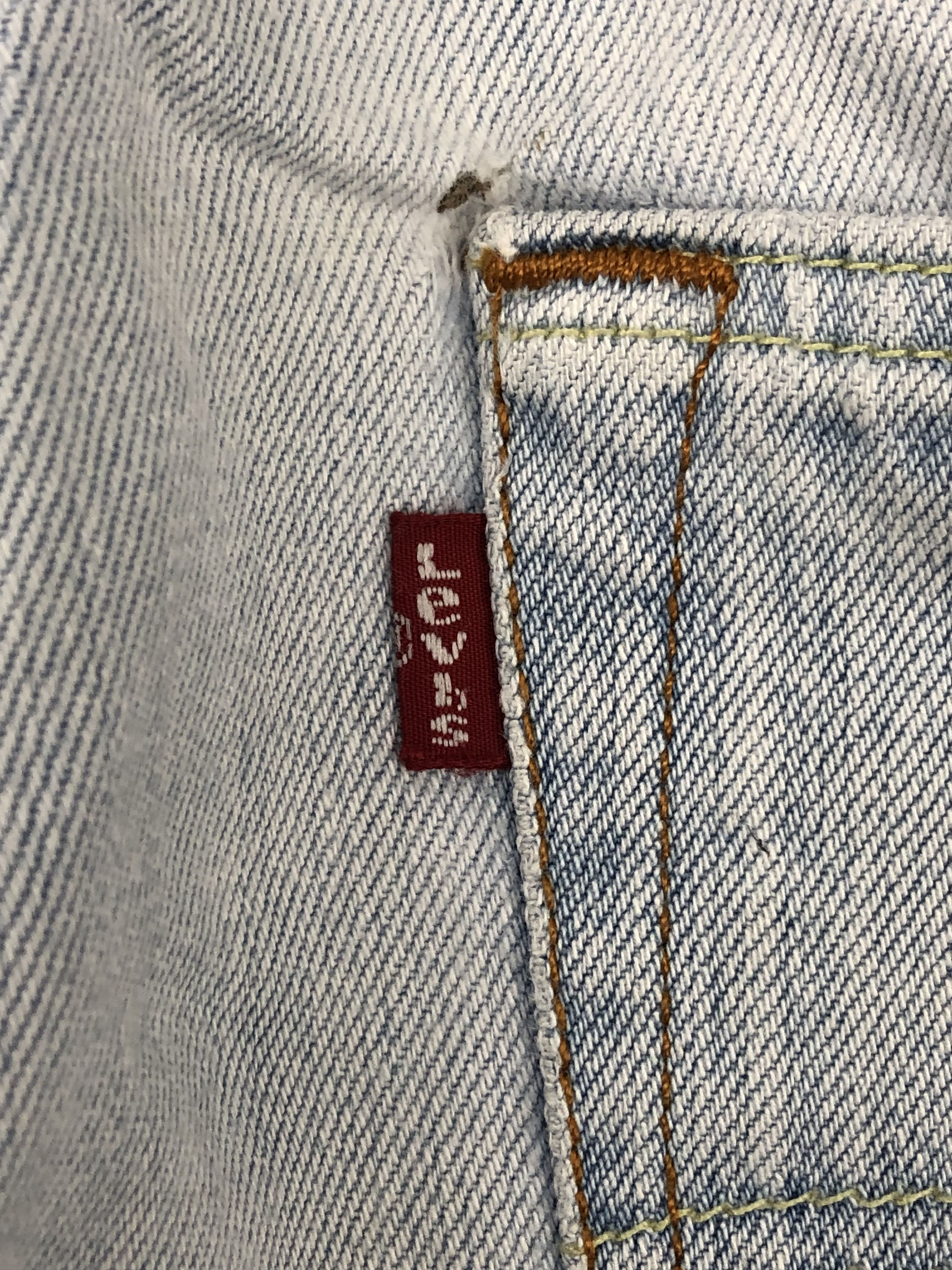 Levi's Vintage Levis 501 Light Wash Jeans DP1559 Size US 34 / EU 50 - 7 Thumbnail