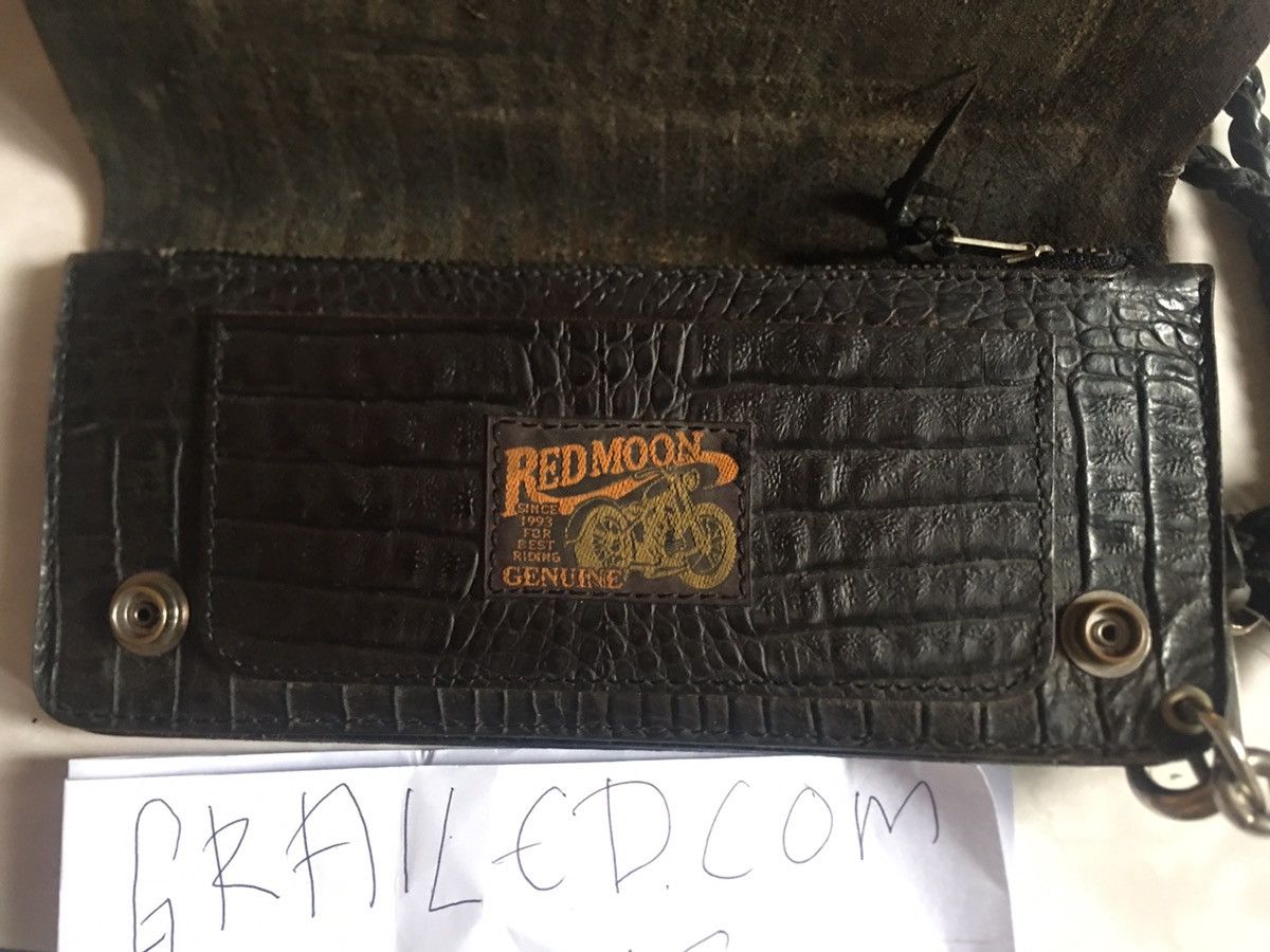Genuine Leather × Redmoon Redmoon long wallet vintage Crocodile Leather Size ONE SIZE - 3 Thumbnail