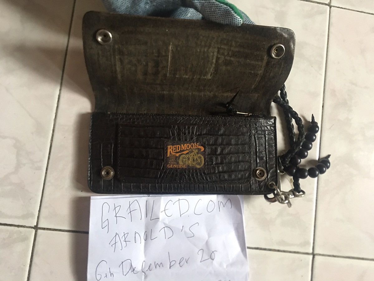 Genuine Leather × Redmoon Redmoon long wallet vintage Crocodile Leather Size ONE SIZE - 2 Thumbnail