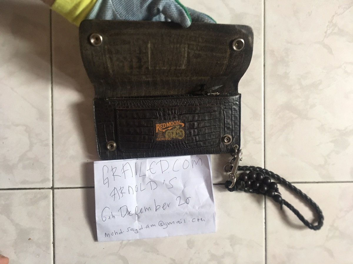 Genuine Leather × Redmoon Redmoon long wallet vintage Crocodile Leather Size ONE SIZE - 14 Thumbnail