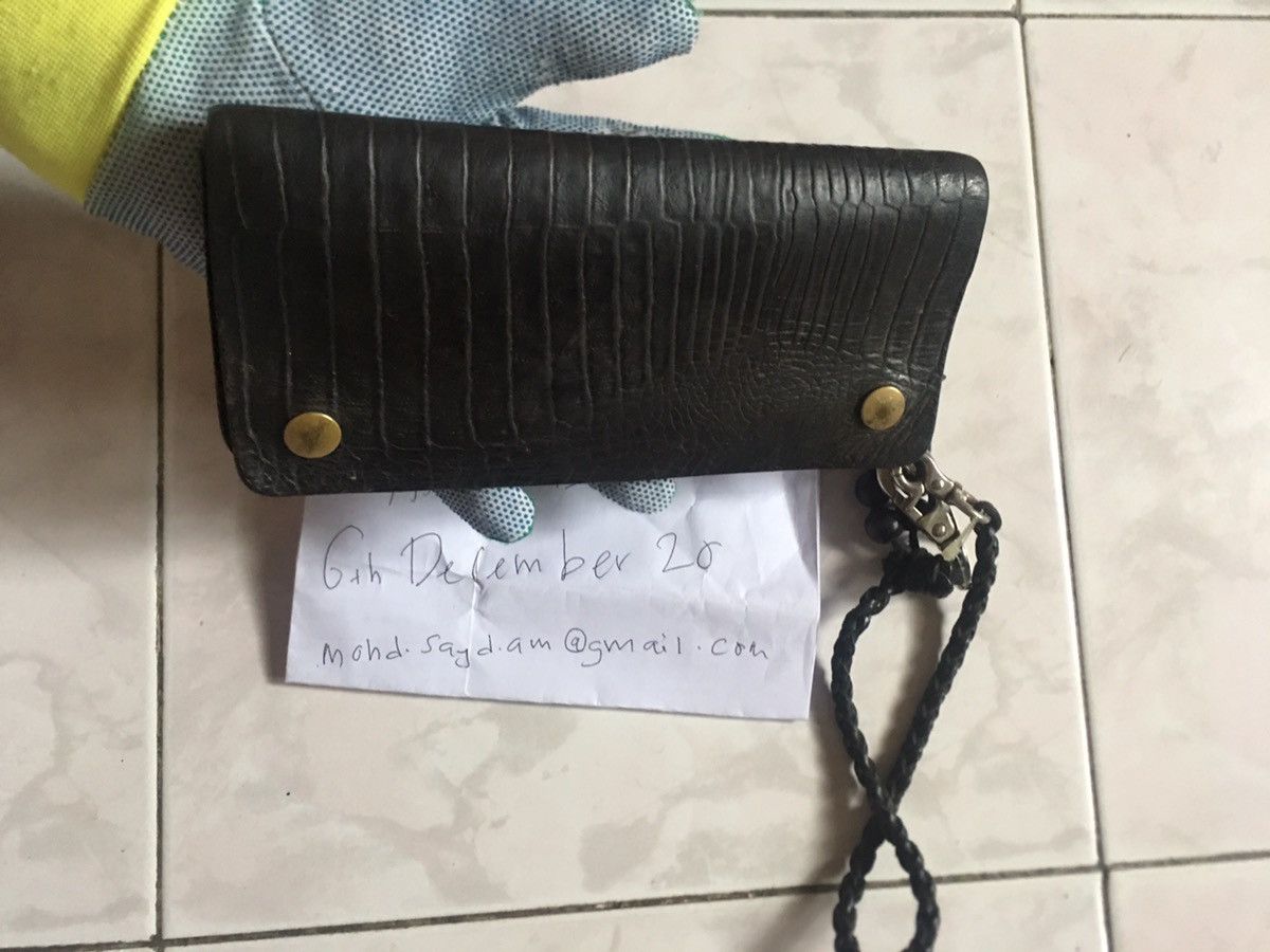 Genuine Leather × Redmoon Redmoon long wallet vintage Crocodile Leather Size ONE SIZE - 6 Thumbnail