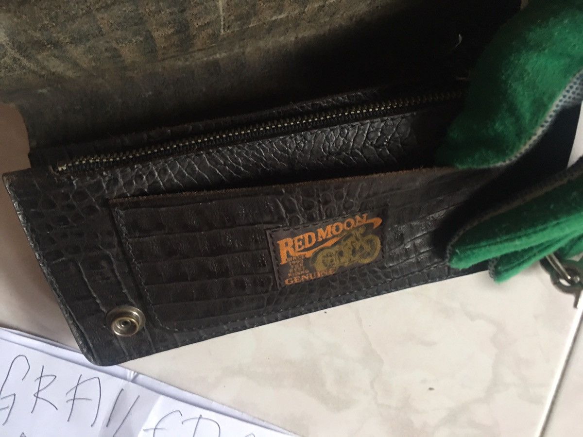 Genuine Leather × Redmoon Redmoon long wallet vintage Crocodile Leather Size ONE SIZE - 1 Thumbnail