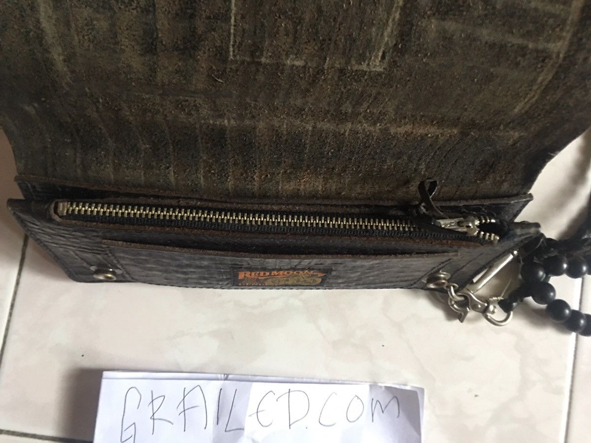 Genuine Leather × Redmoon Redmoon long wallet vintage Crocodile Leather Size ONE SIZE - 12 Thumbnail