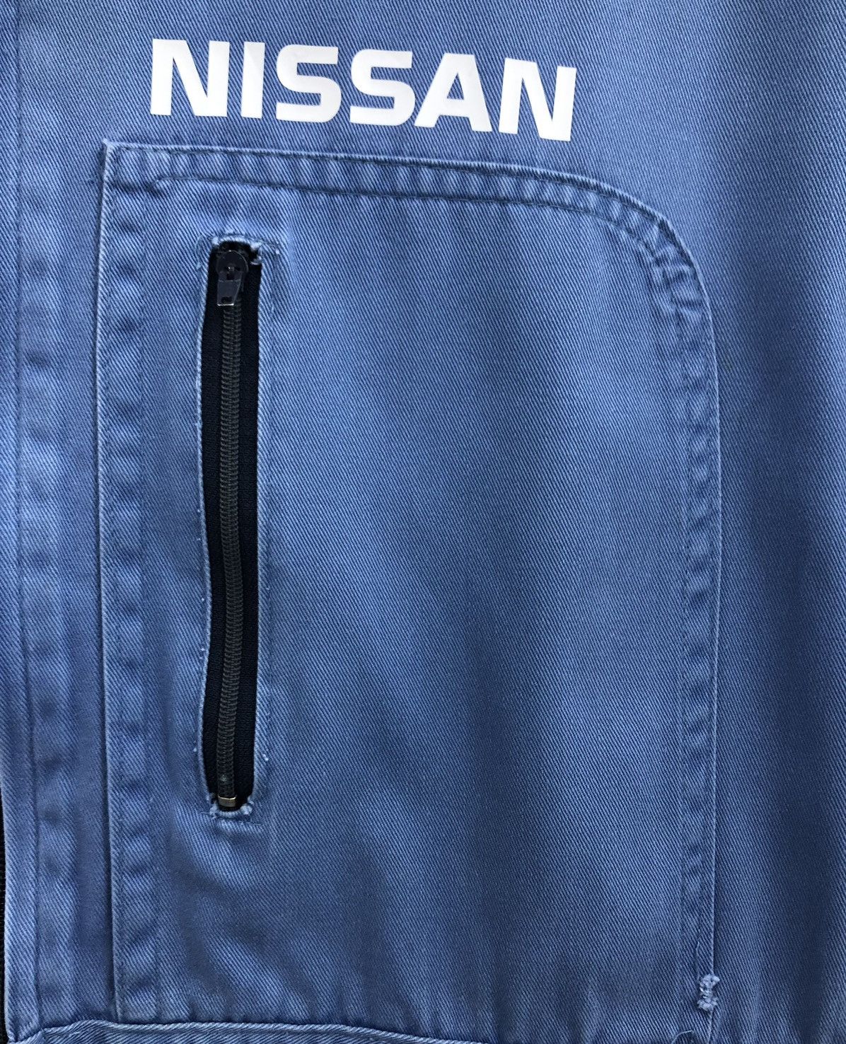 Sports Specialties Vintage 90s Nissan Overall Workwear Jumpsuit Size US 39 - 6 Thumbnail