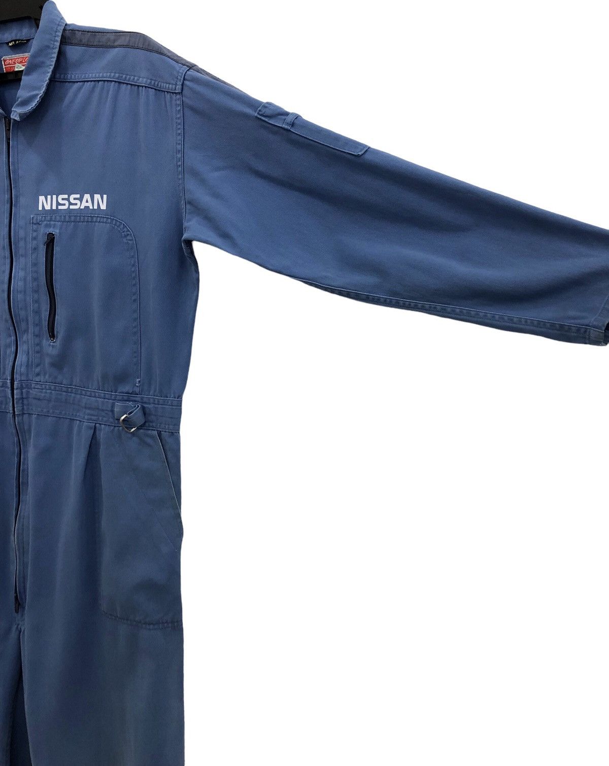 Sports Specialties Vintage 90s Nissan Overall Workwear Jumpsuit Size US 39 - 5 Thumbnail
