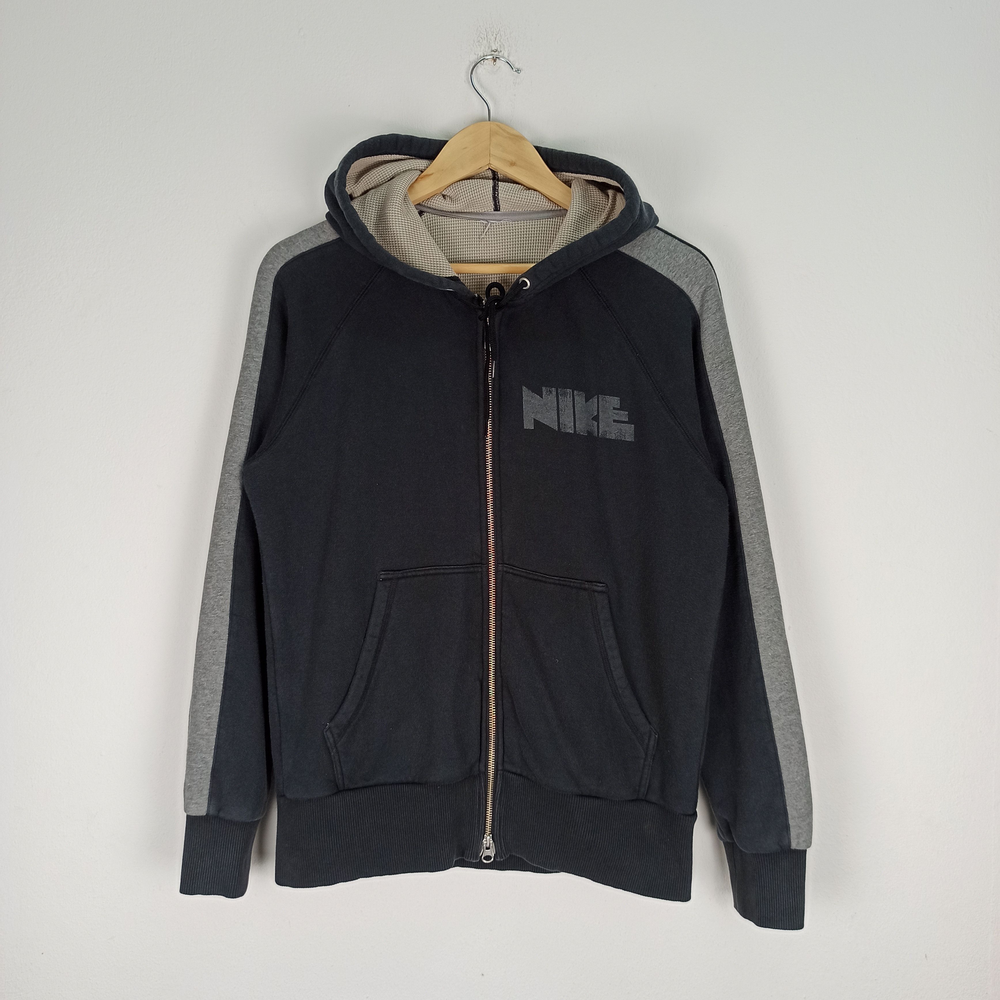 美品 GOODENOUGH Zip Up Hooded Sweater Supreme GOODENOUGH Zip Up Hooded Sweater Black Men's - SS25 - US