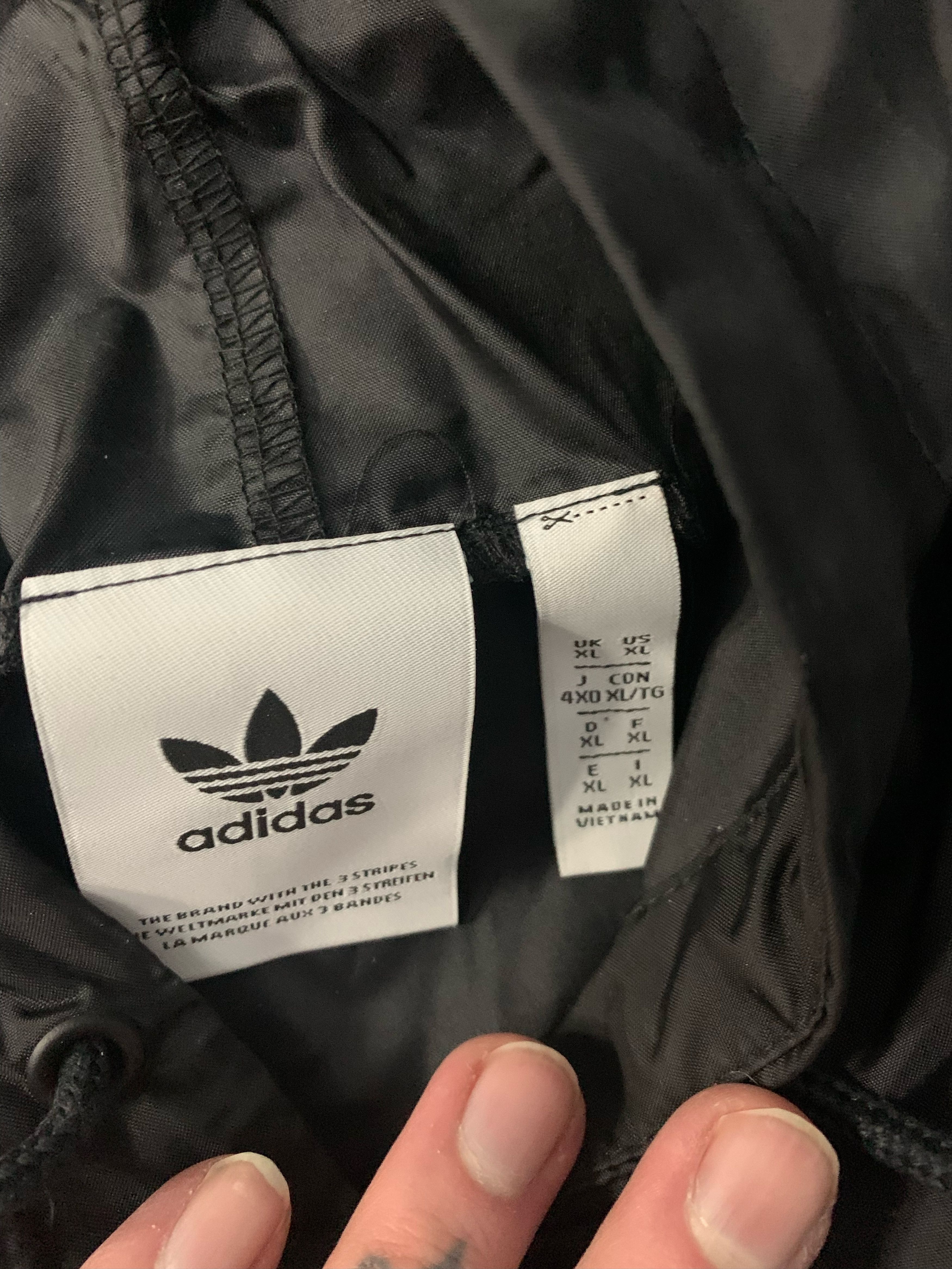 Adidas ADIDAS Windbreaker Size US XL / EU 56 / 4 - 4 Thumbnail