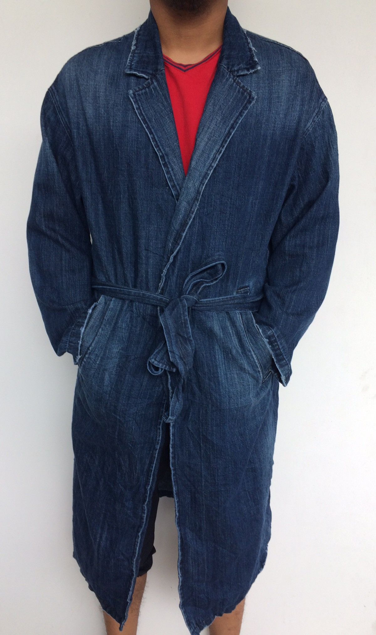 Japanese Brand Vanquish Jeans Indigo Kimono Size US M / EU 48-50 / 2 - 2 Thumbnail