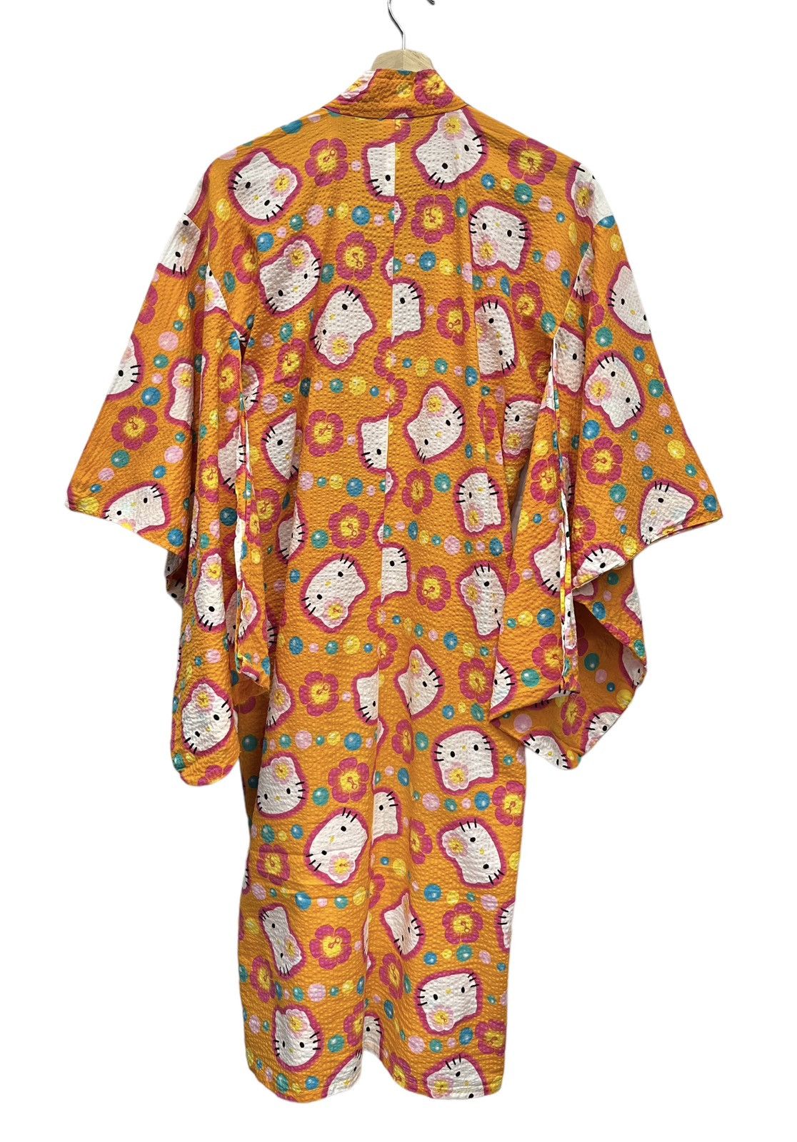 Cartoon Network RARE🔥90’s SANRIO HELLO KITTY SUGARLAND Light Cotton Kimono Size US M / EU 48-50 / 2 - 14 Thumbnail