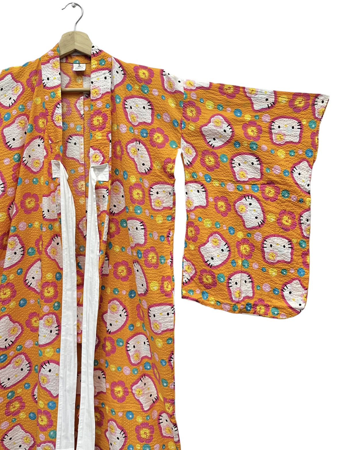 Cartoon Network RARE🔥90’s SANRIO HELLO KITTY SUGARLAND Light Cotton Kimono Size US M / EU 48-50 / 2 - 9 Thumbnail