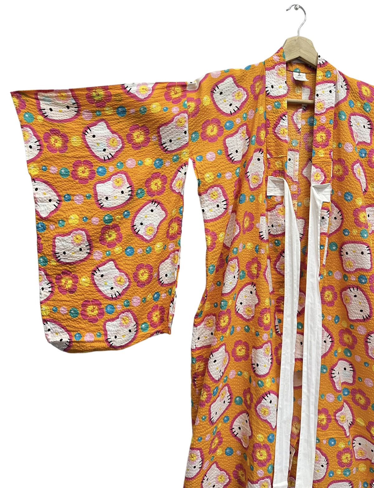 Cartoon Network RARE🔥90’s SANRIO HELLO KITTY SUGARLAND Light Cotton Kimono Size US M / EU 48-50 / 2 - 10 Thumbnail