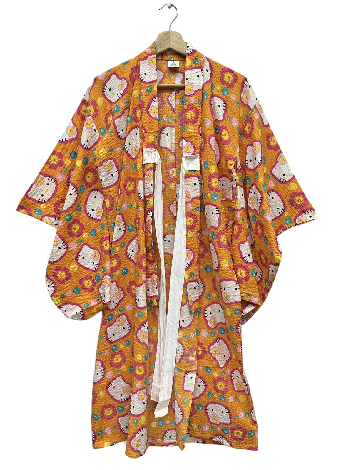 RARE🔥90’s SANRIO HELLO KITTY SUGARLAND Light Cotton Kimono
