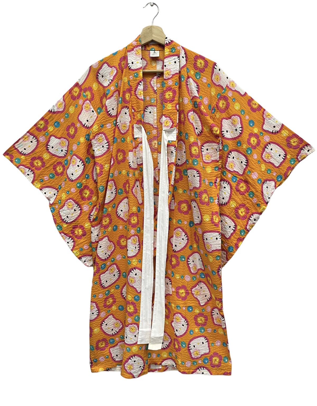 Cartoon Network RARE🔥90’s SANRIO HELLO KITTY SUGARLAND Light Cotton Kimono Size US M / EU 48-50 / 2 - 3 Thumbnail
