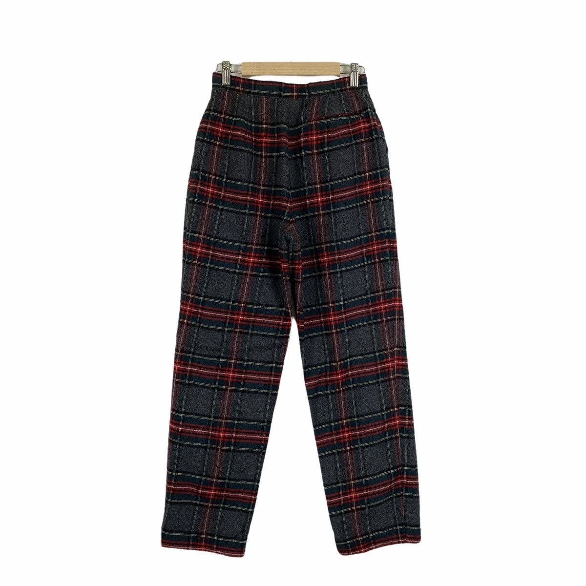 Grand Slam × Vintage Vintage MUNSINGWEAR GRANDSLAM Tartan Wool Casual Pants Size US 26 / EU 42 - 2 Thumbnail