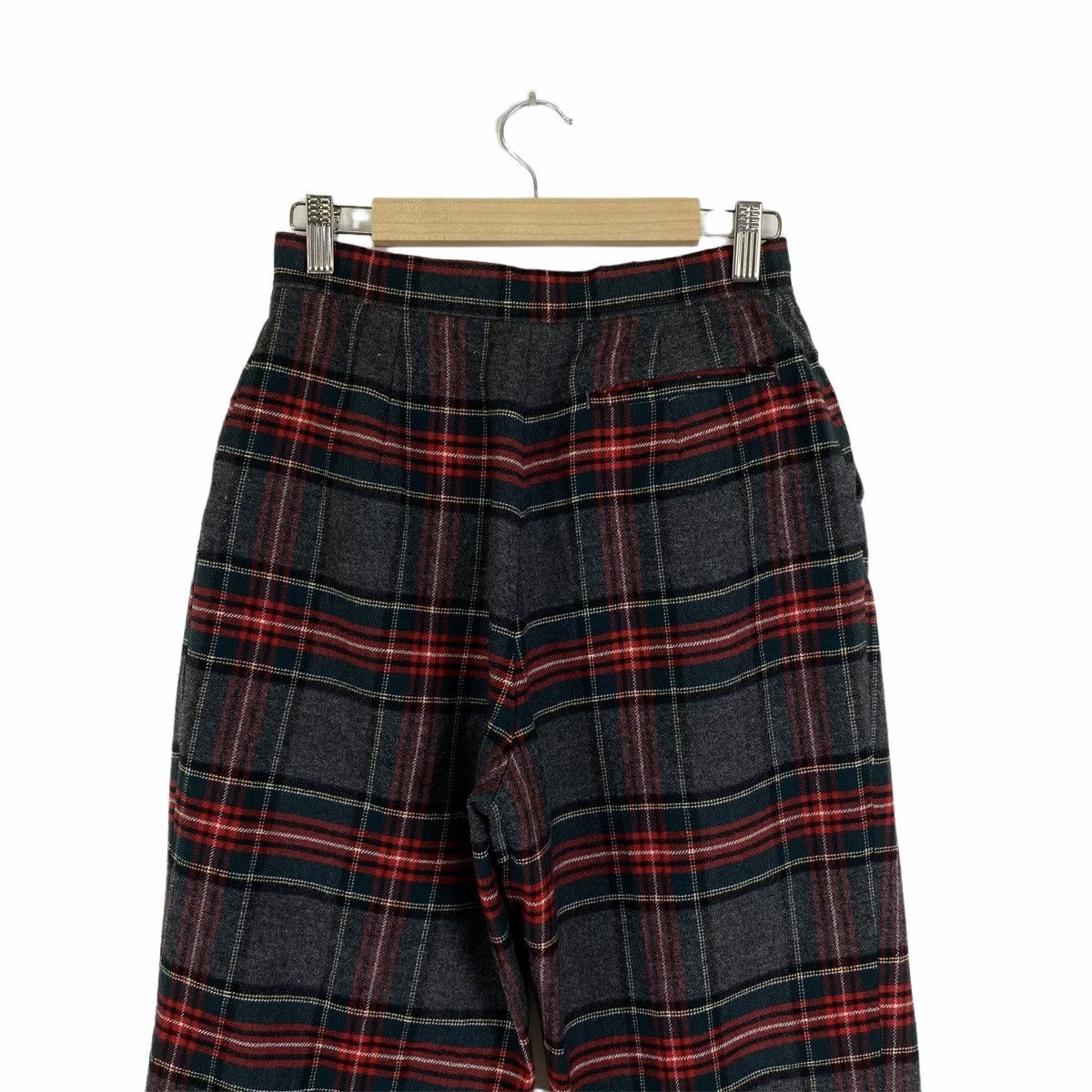 Grand Slam × Vintage Vintage MUNSINGWEAR GRANDSLAM Tartan Wool Casual Pants Size US 26 / EU 42 - 6 Thumbnail