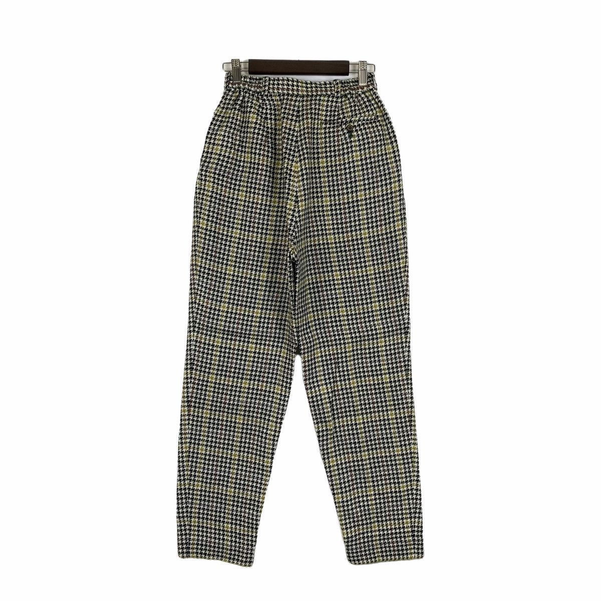 Burberry × Vintage Vintage BURBERRYS Checkered Tartan Wool Casual Pants Size 23" - 2 Thumbnail