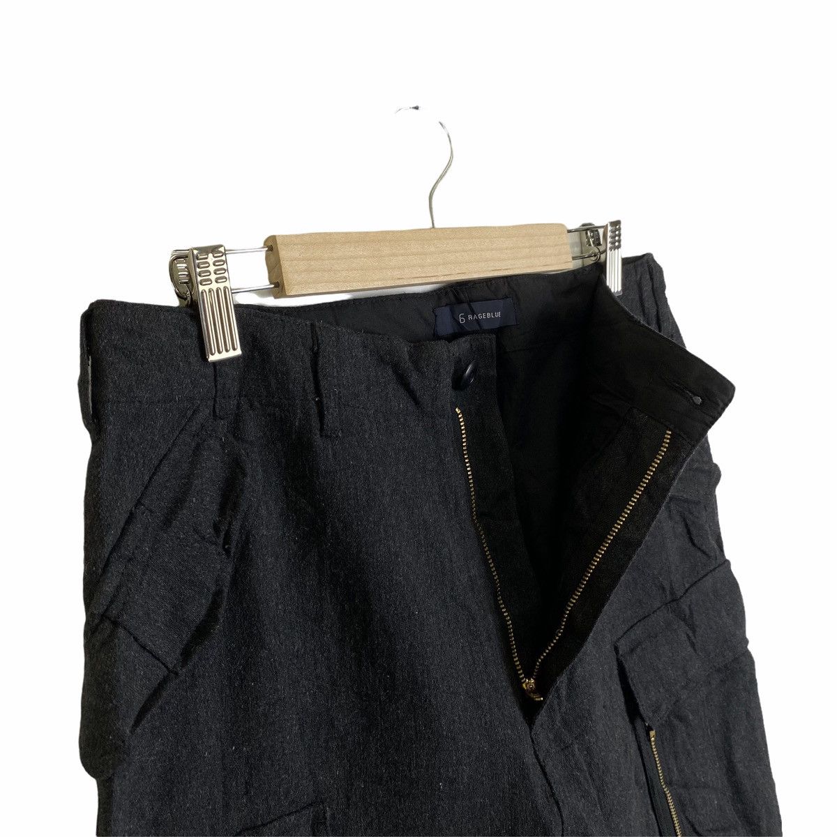 Japanese Brand × RAGEBLUE RAGEBLUE Japanese Brand Casual Wool Cargo Pants Size US 32 / EU 48 - 7 Thumbnail