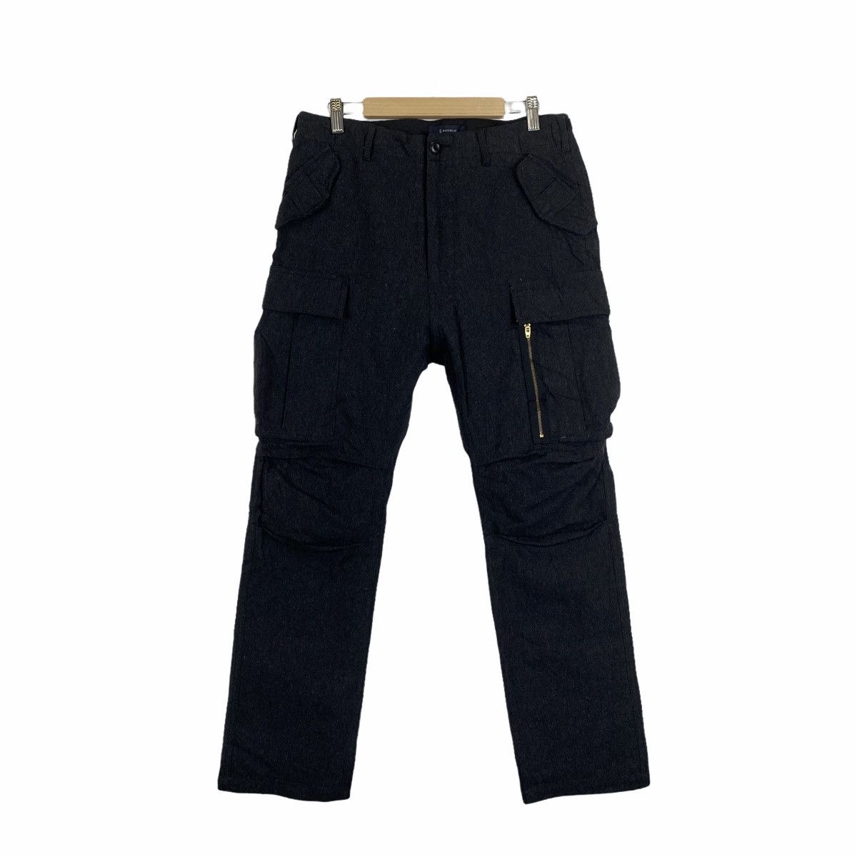 Japanese Brand × RAGEBLUE RAGEBLUE Japanese Brand Casual Wool Cargo Pants Size US 32 / EU 48 - 1 Thumbnail