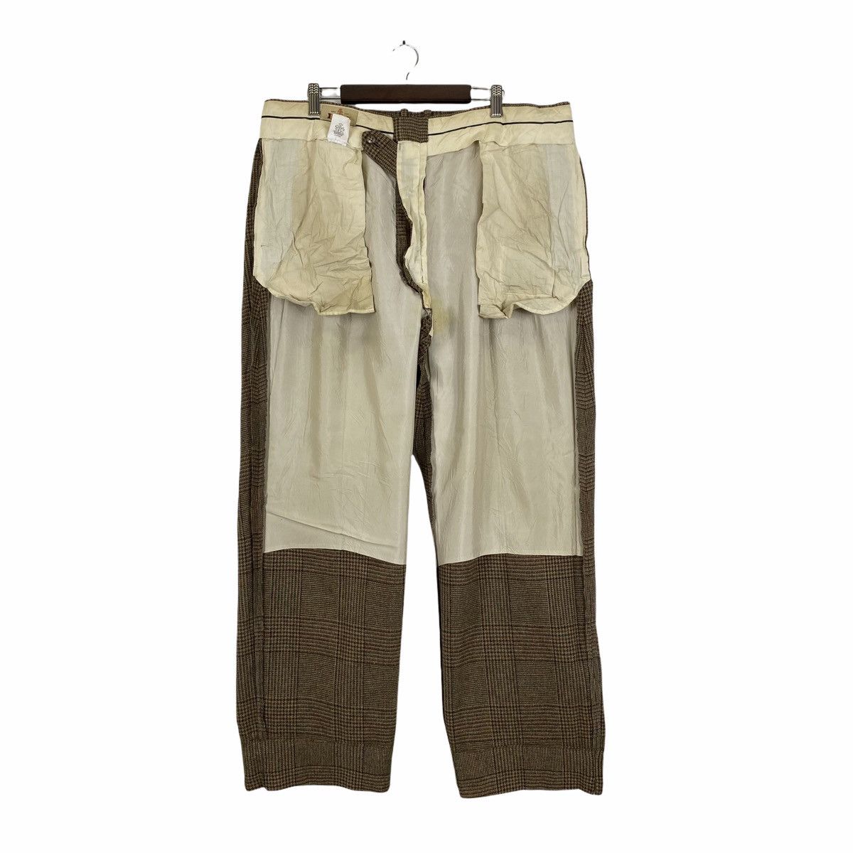 Baracuta × Vintage Vintage BARACUTA England Checkered Nova Check Casual Pants Size US 36 / EU 52 - 3 Thumbnail