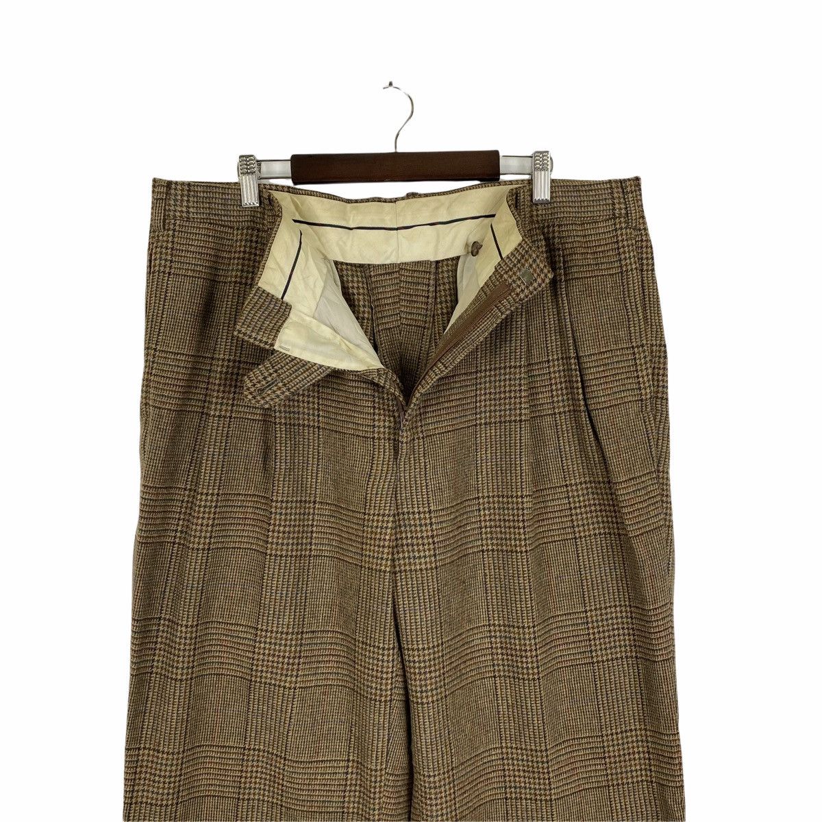 Baracuta × Vintage Vintage BARACUTA England Checkered Nova Check Casual Pants Size US 36 / EU 52 - 5 Thumbnail