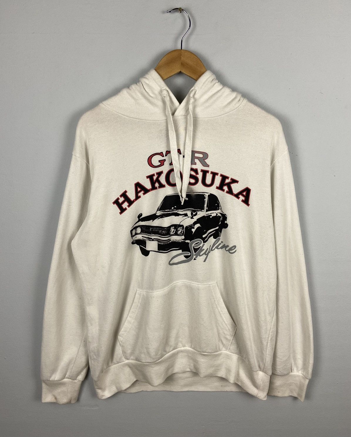 Japanese Brand × Vintage Vintage GTR Hokosuka Skyline Pull Over Hoodie Size US L / EU 52-54 / 3 - 1 Thumbnail