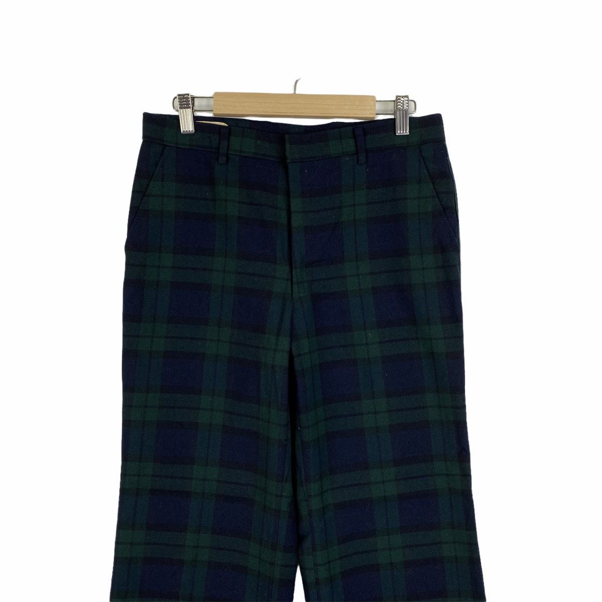 Lacoste × Vintage Vintage CHEMISE LACOSTE Checkered Tartan Casual Pants Size 28" / US 6 / IT 42 - 4 Thumbnail