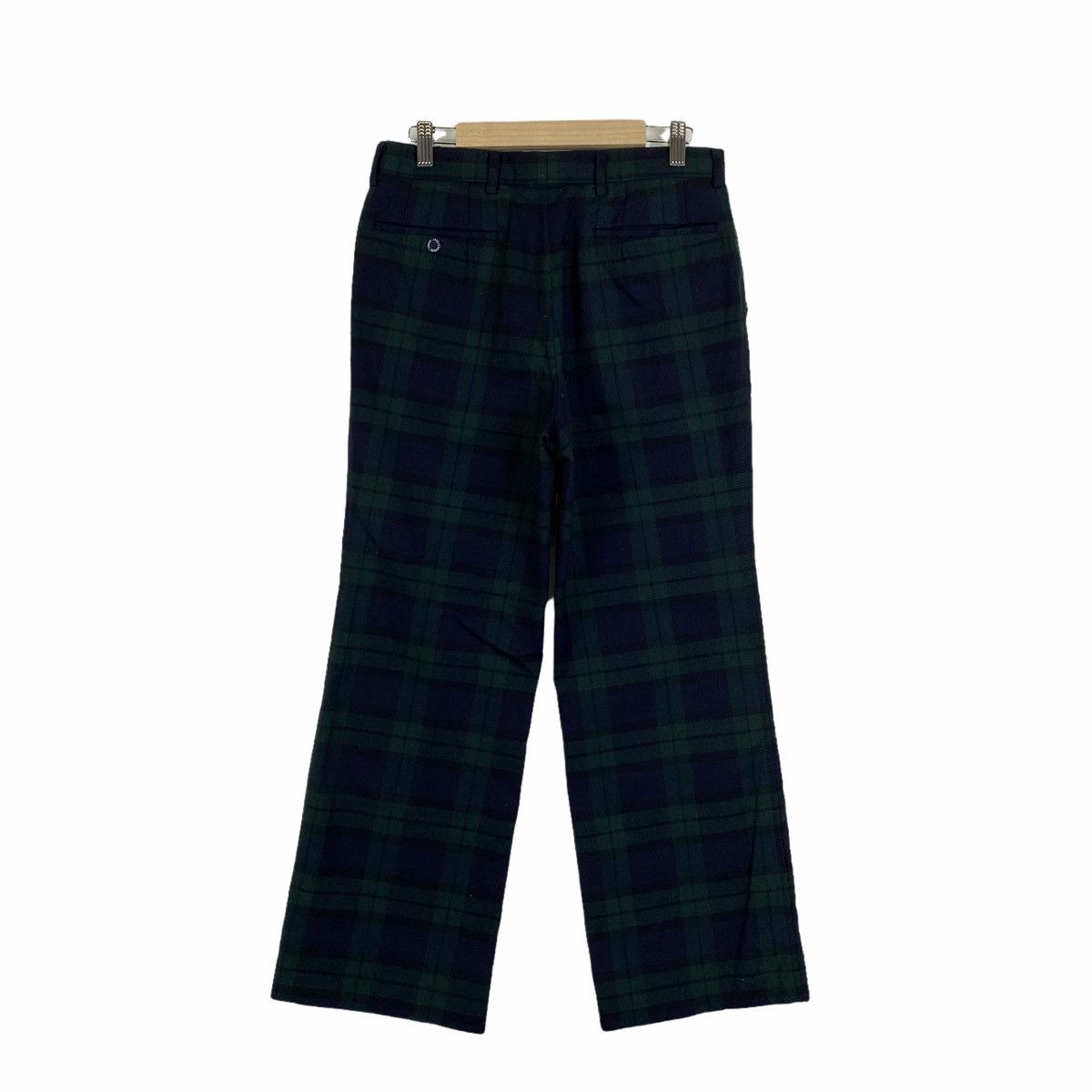 Lacoste × Vintage Vintage CHEMISE LACOSTE Checkered Tartan Casual Pants Size 28" / US 6 / IT 42 - 2 Thumbnail