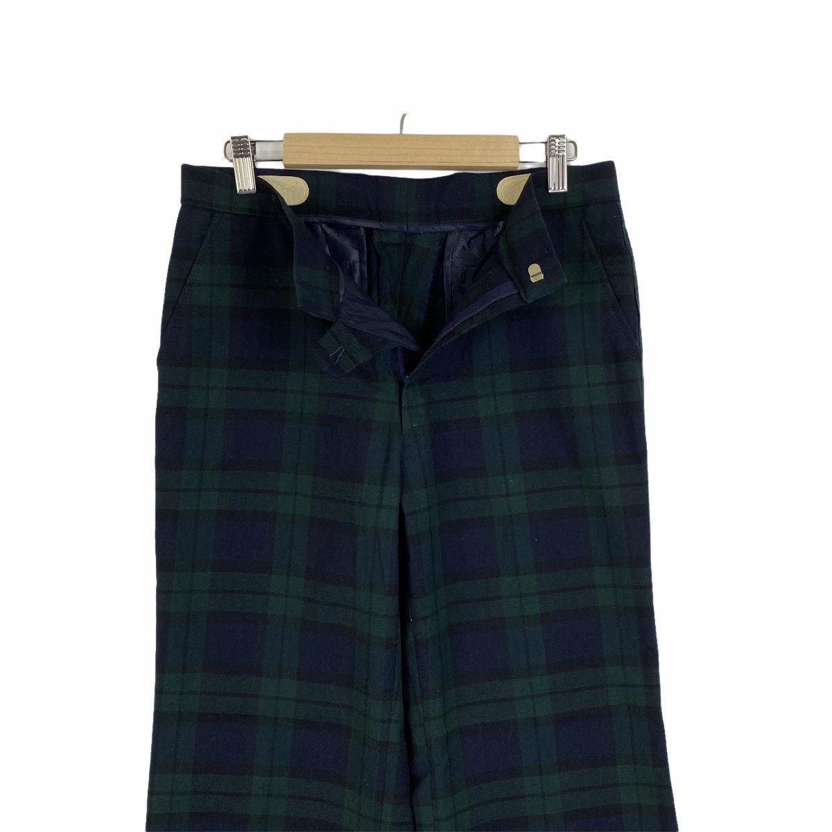 Lacoste × Vintage Vintage CHEMISE LACOSTE Checkered Tartan Casual Pants Size 28" / US 6 / IT 42 - 5 Thumbnail