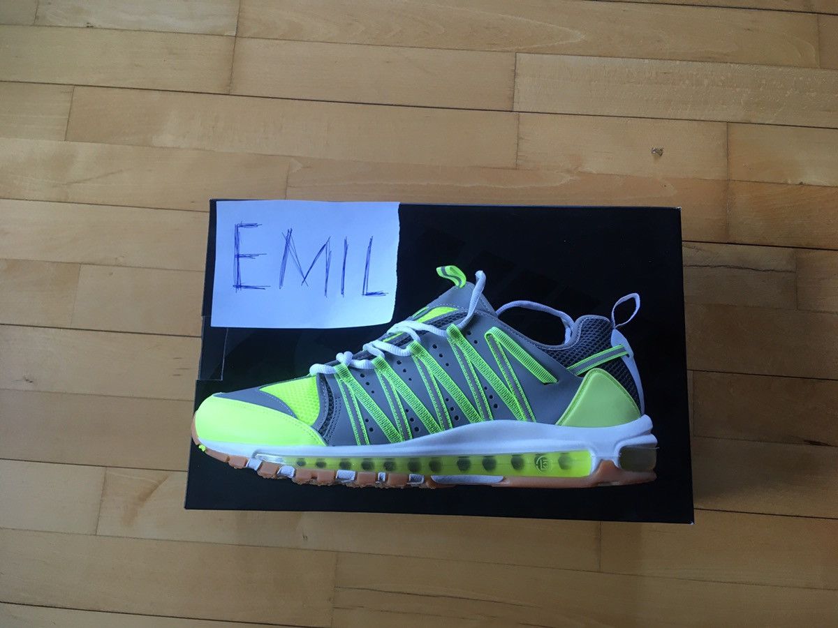 image of Air Max 97 Haven X Clot Shoes in Dark Grey, Men's (Size 12)