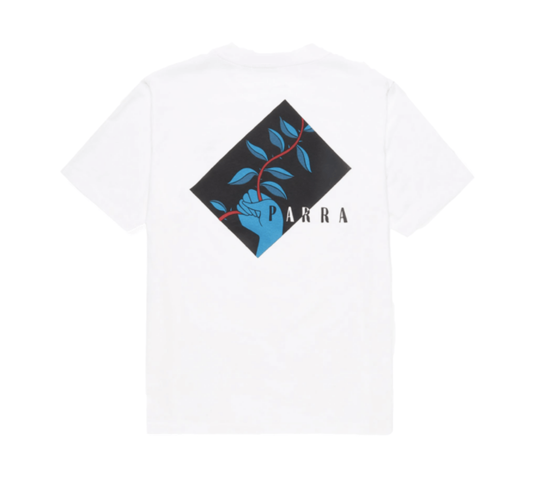 image of By Parra Thorny Tee White • S, Men's (Size Small)