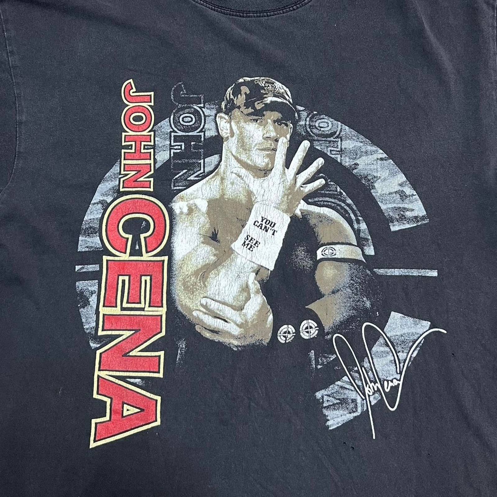 Unsound Rags × Vintage VINTAGE Y2K JOHN CENA YOU CAN’T SEE ME TEE Size US L / EU 52-54 / 3 - 2 Thumbnail