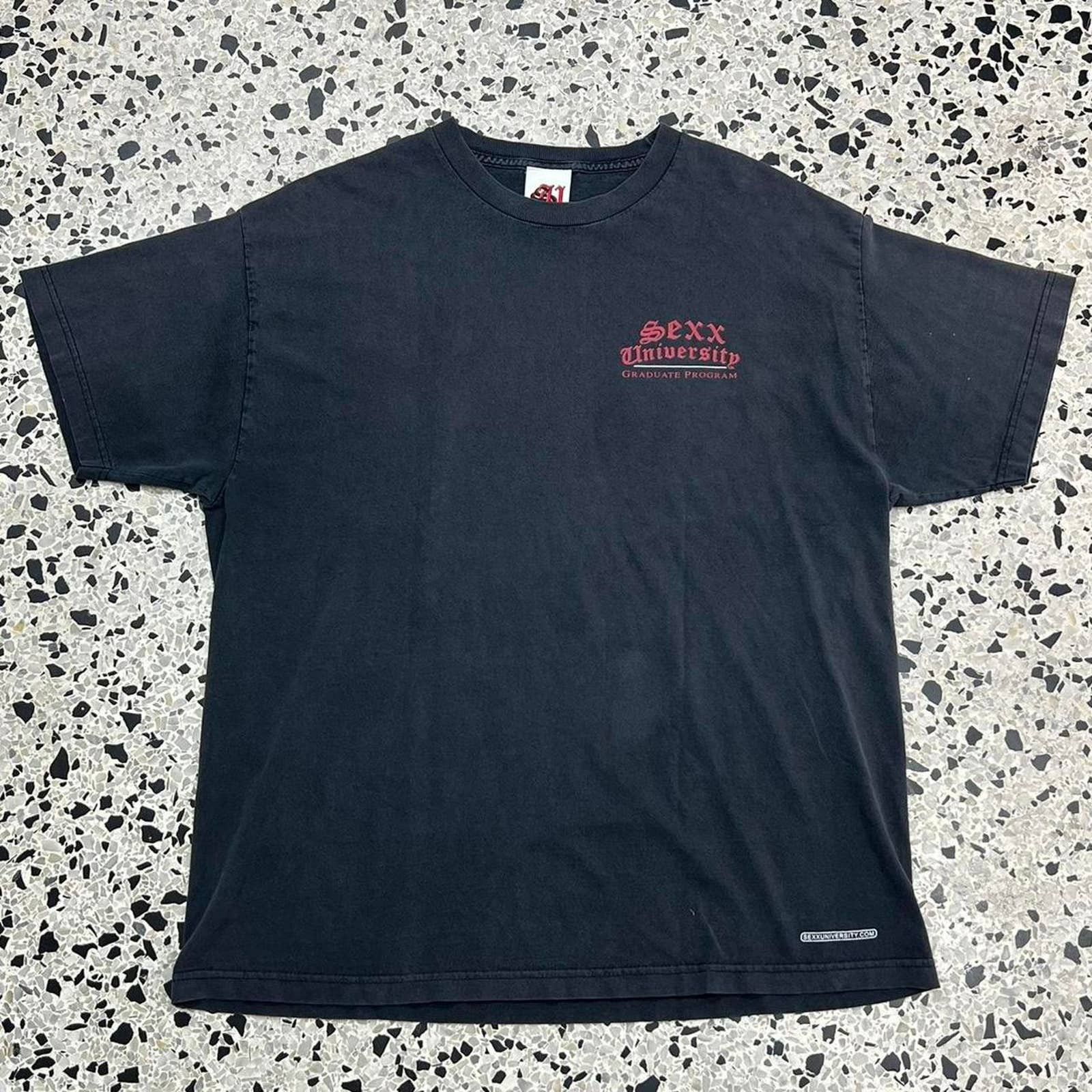 Japanese Brand × Vintage VINTAGE Y2K SEXX UNIVERSITY MAGNA CUM LAUDE TEE Size US XL / EU 56 / 4 - 2 Thumbnail