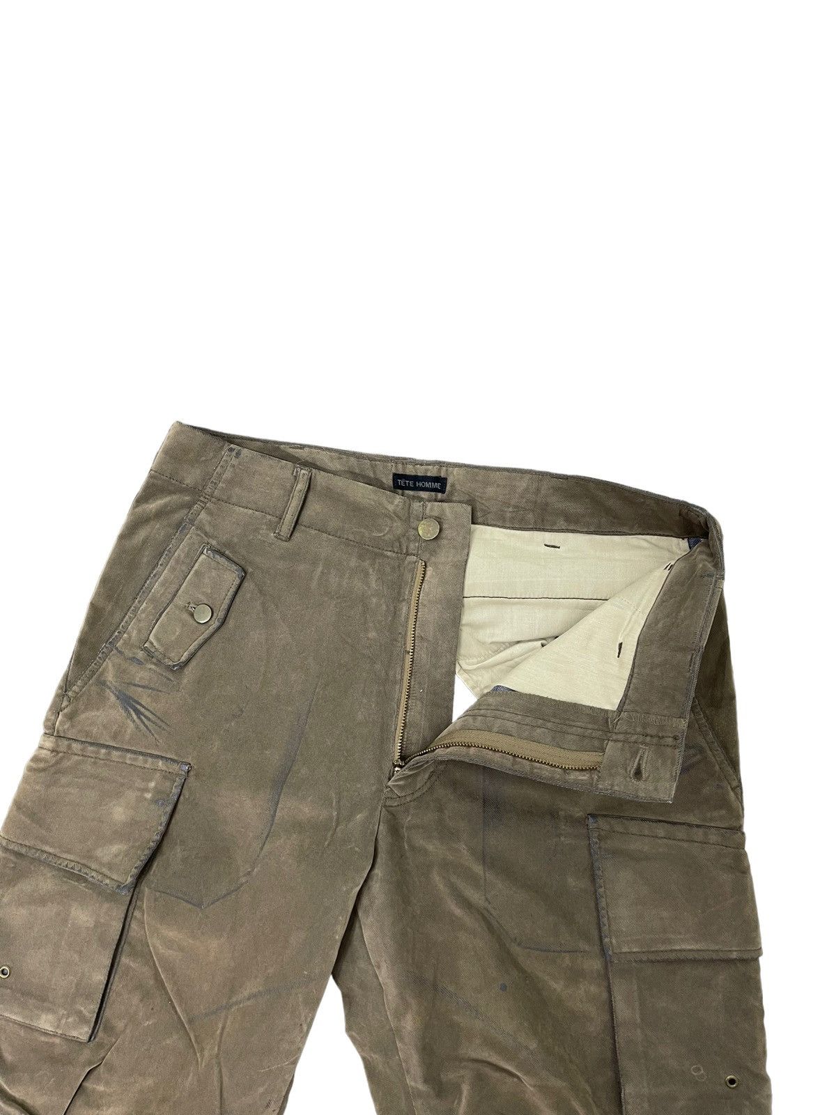 Tete Homme Tete Homme Cargo Pant Velvet Moleskin Rayon Regular 44🟦 Size US 30 / EU 46 - 22 Thumbnail