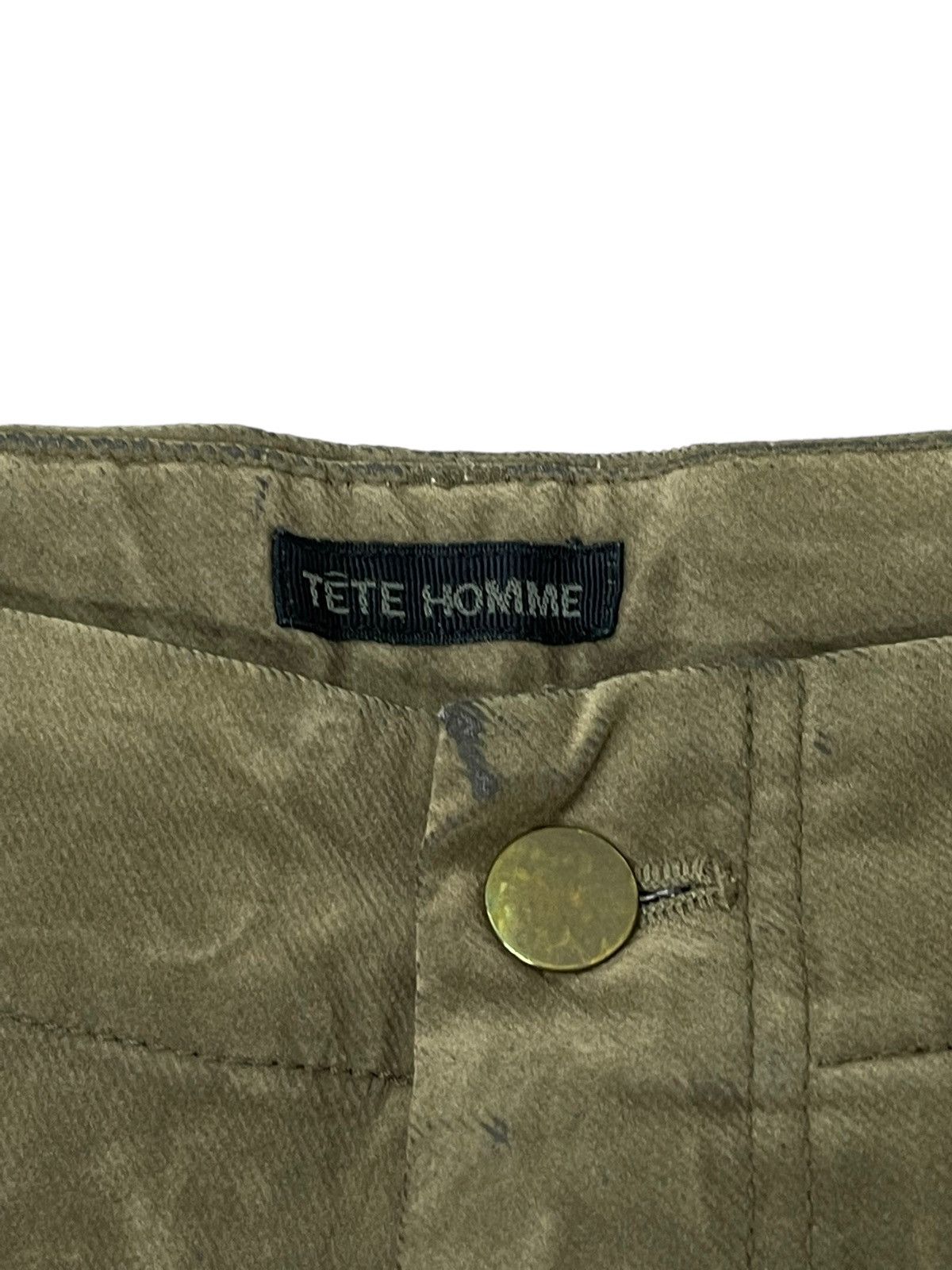 Tete Homme Tete Homme Cargo Pant Velvet Moleskin Rayon Regular 44🟦 Size US 30 / EU 46 - 21 Thumbnail