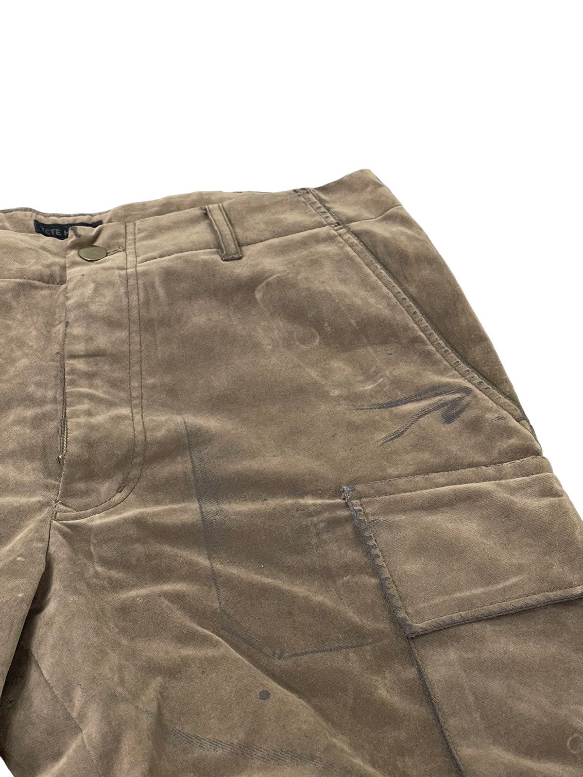 Tete Homme Tete Homme Cargo Pant Velvet Moleskin Rayon Regular 44🟦 Size US 30 / EU 46 - 19 Thumbnail