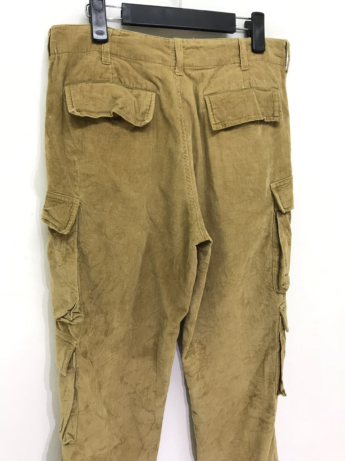 Japanese Brand Cross Fader Cargo Pant Corduroy Multi Pockets Regular Size US 31 - 6 Thumbnail