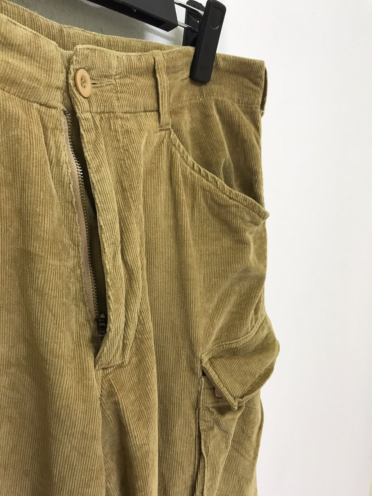 Japanese Brand Cross Fader Cargo Pant Corduroy Multi Pockets Regular Size US 31 - 4 Thumbnail