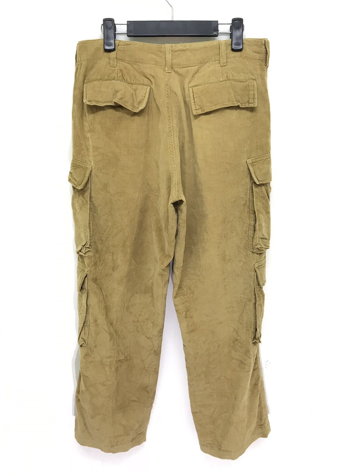 Japanese Brand Cross Fader Cargo Pant Corduroy Multi Pockets Regular Size US 31 - 5 Thumbnail