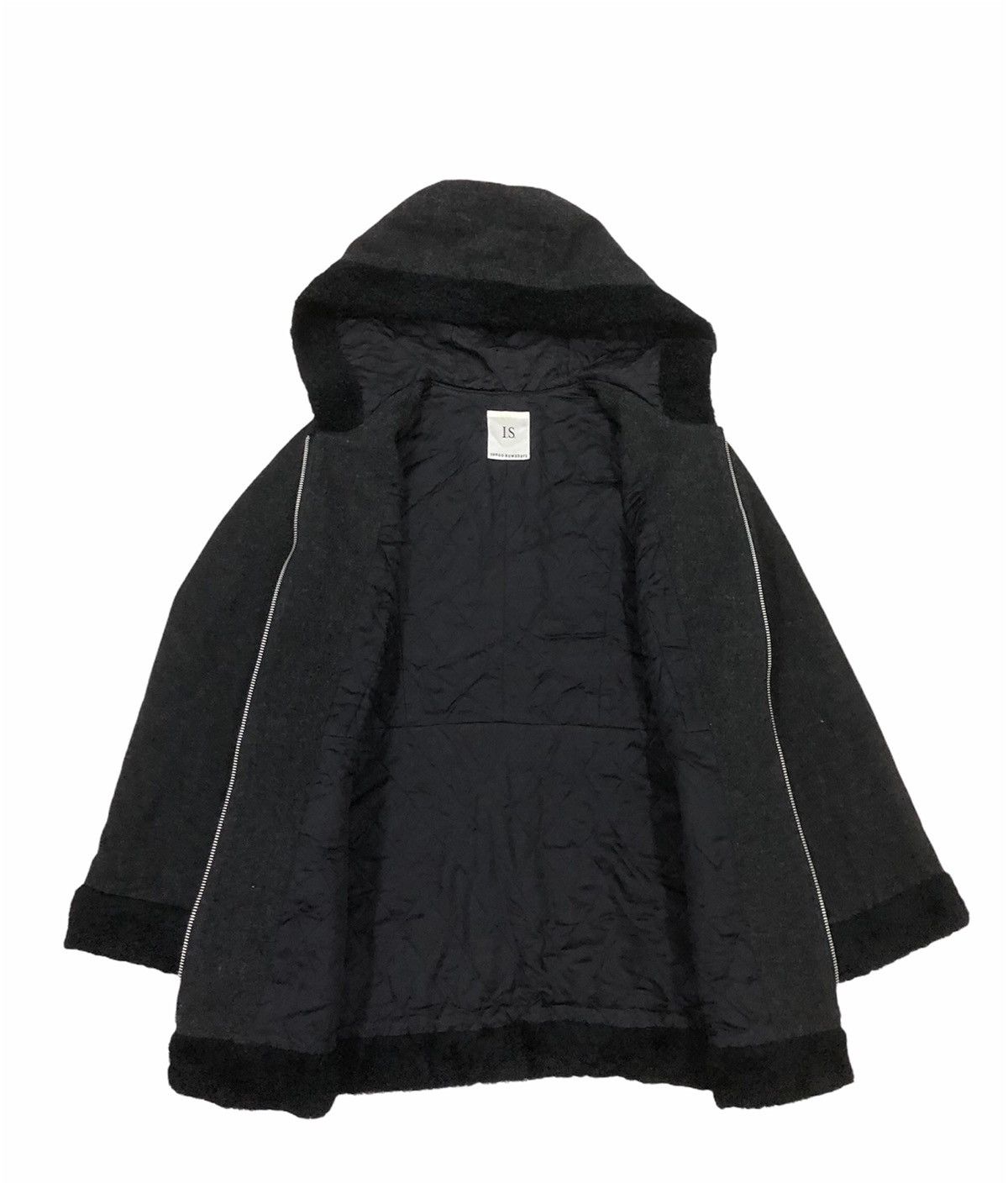 Issey Miyake ❌Offer Now 🔥Faux Fur Wool Hoodie by I.S Miyake Design Size US M / EU 48-50 / 2 - 2 Thumbnail