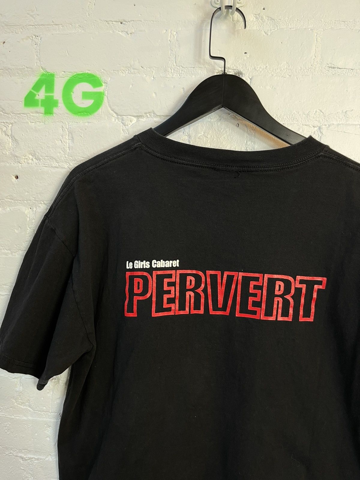 Vintage Lè Girls Cabaret PERVERT Strippers Pornstars Porn Shirt Size US XL / EU 56 / 4 - 5 Thumbnail