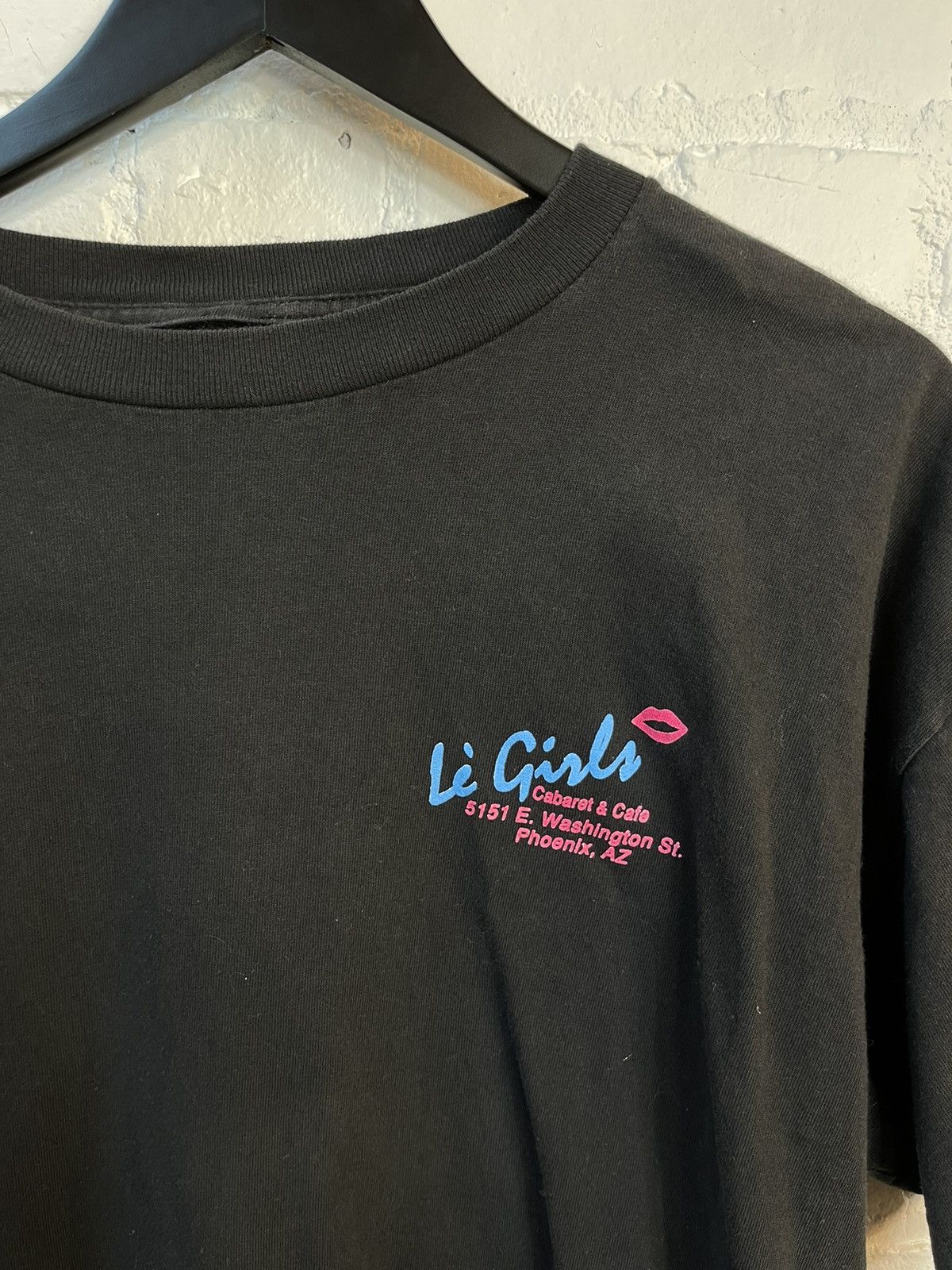 Vintage Lè Girls Cabaret PERVERT Strippers Pornstars Porn Shirt Size US XL / EU 56 / 4 - 3 Thumbnail
