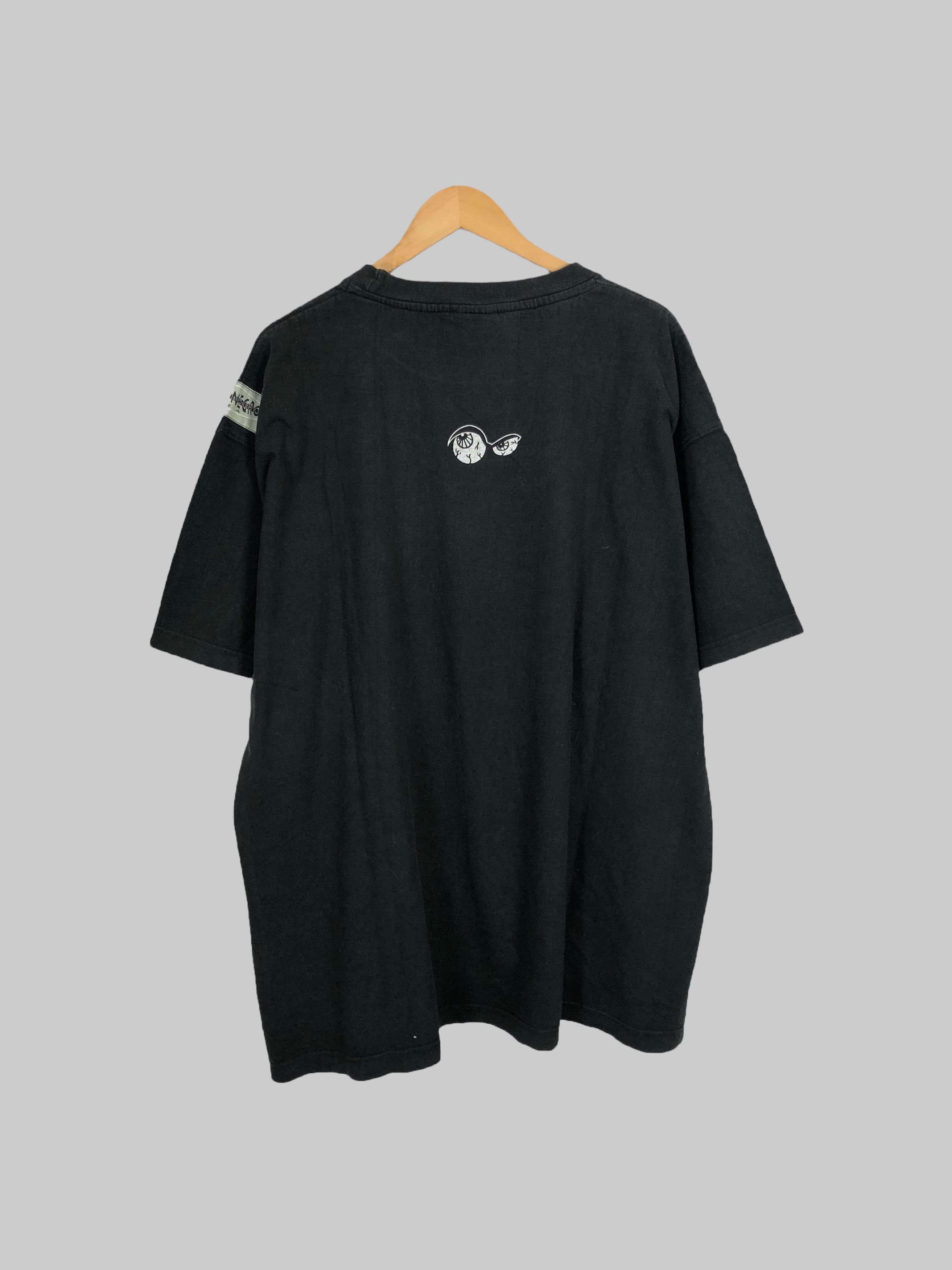Vintage Vintage 90s Never Trust Your Eyes Gato Negro t-shirt Size US XXL / EU 58 / 5 - 2 Thumbnail