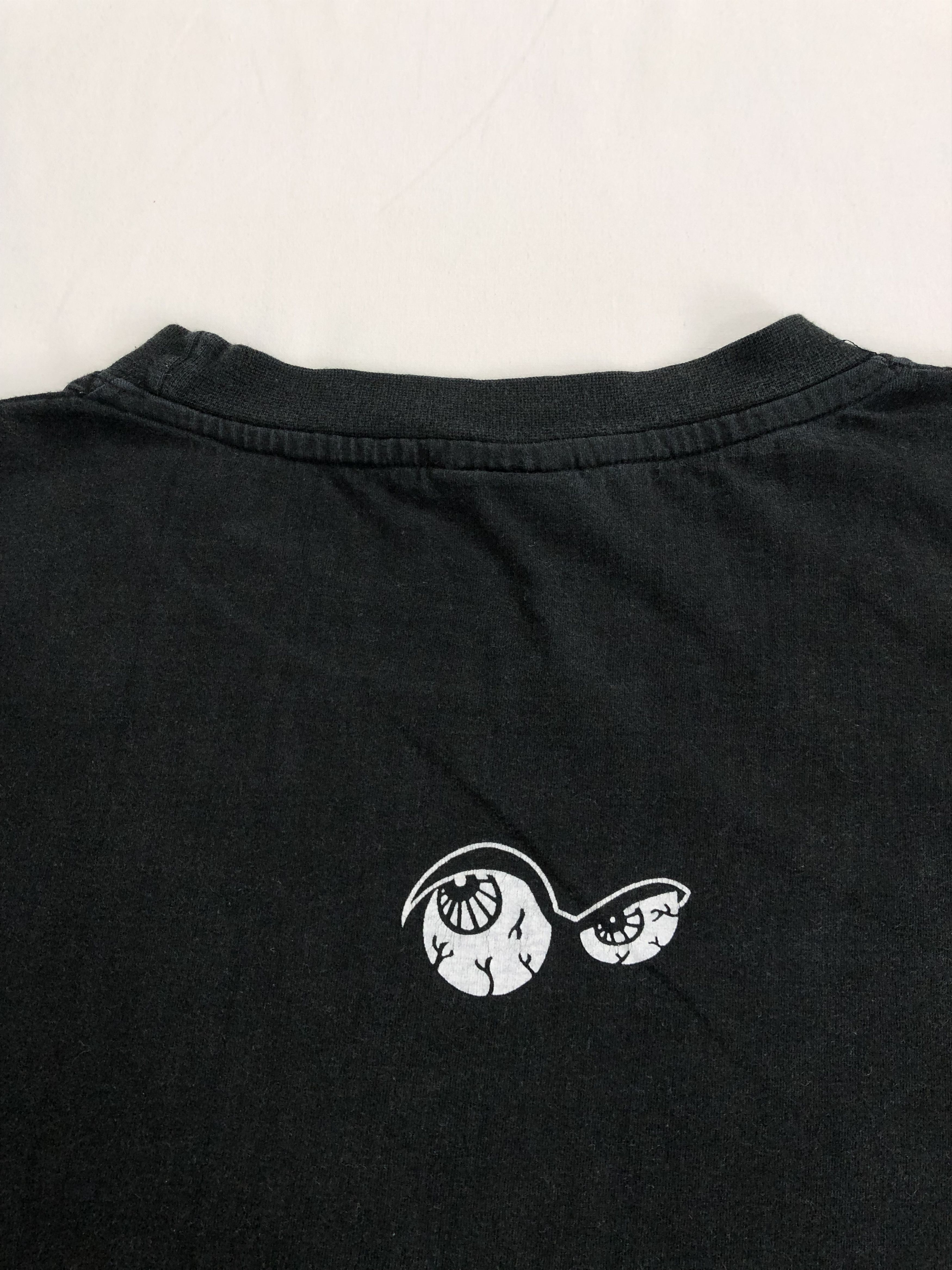 Vintage Vintage 90s Never Trust Your Eyes Gato Negro t-shirt Size US XXL / EU 58 / 5 - 12 Thumbnail