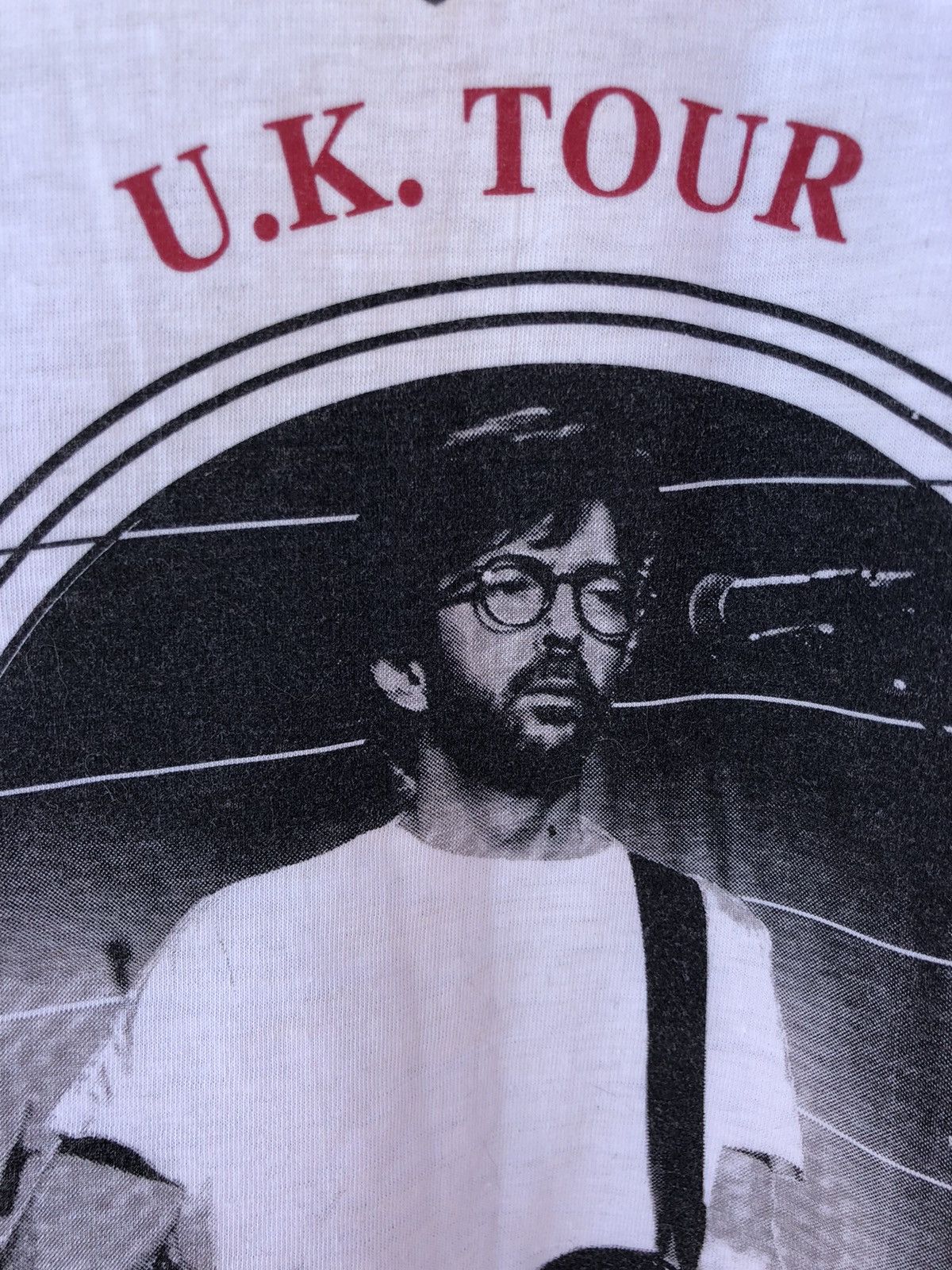Band Tees Vintage 1992 Eric Clapton Unplugged MTV White Tee Size US L / EU 52-54 / 3 - 17 Thumbnail