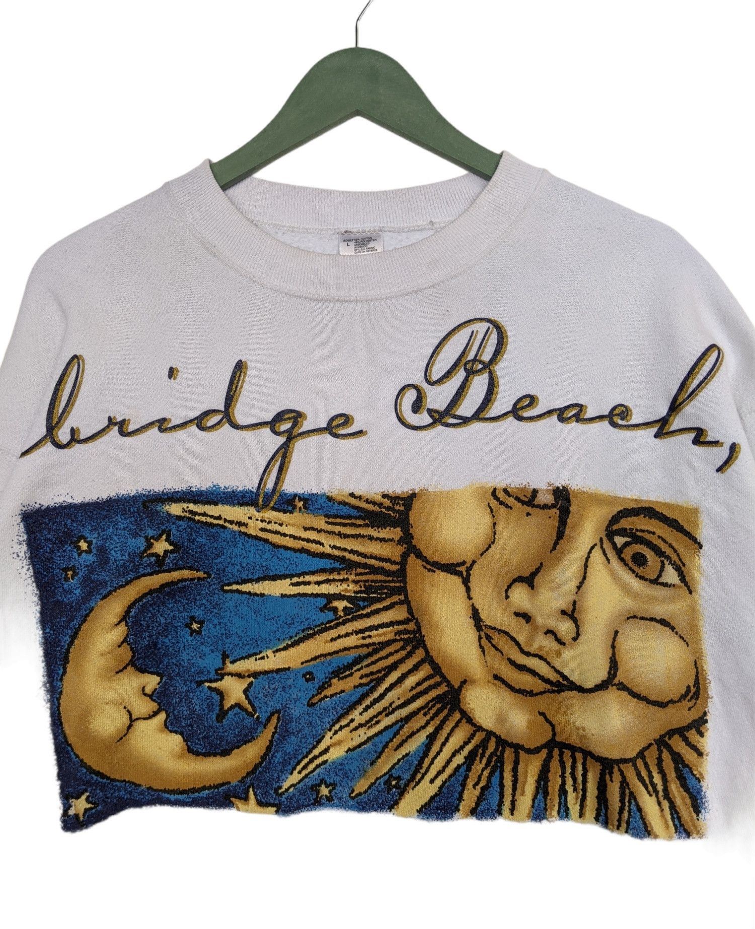 Fruit Of The Loom Vintage 96 Sandbridge Beach Sweatshirt Size US L / EU 52-54 / 3 - 2 Thumbnail