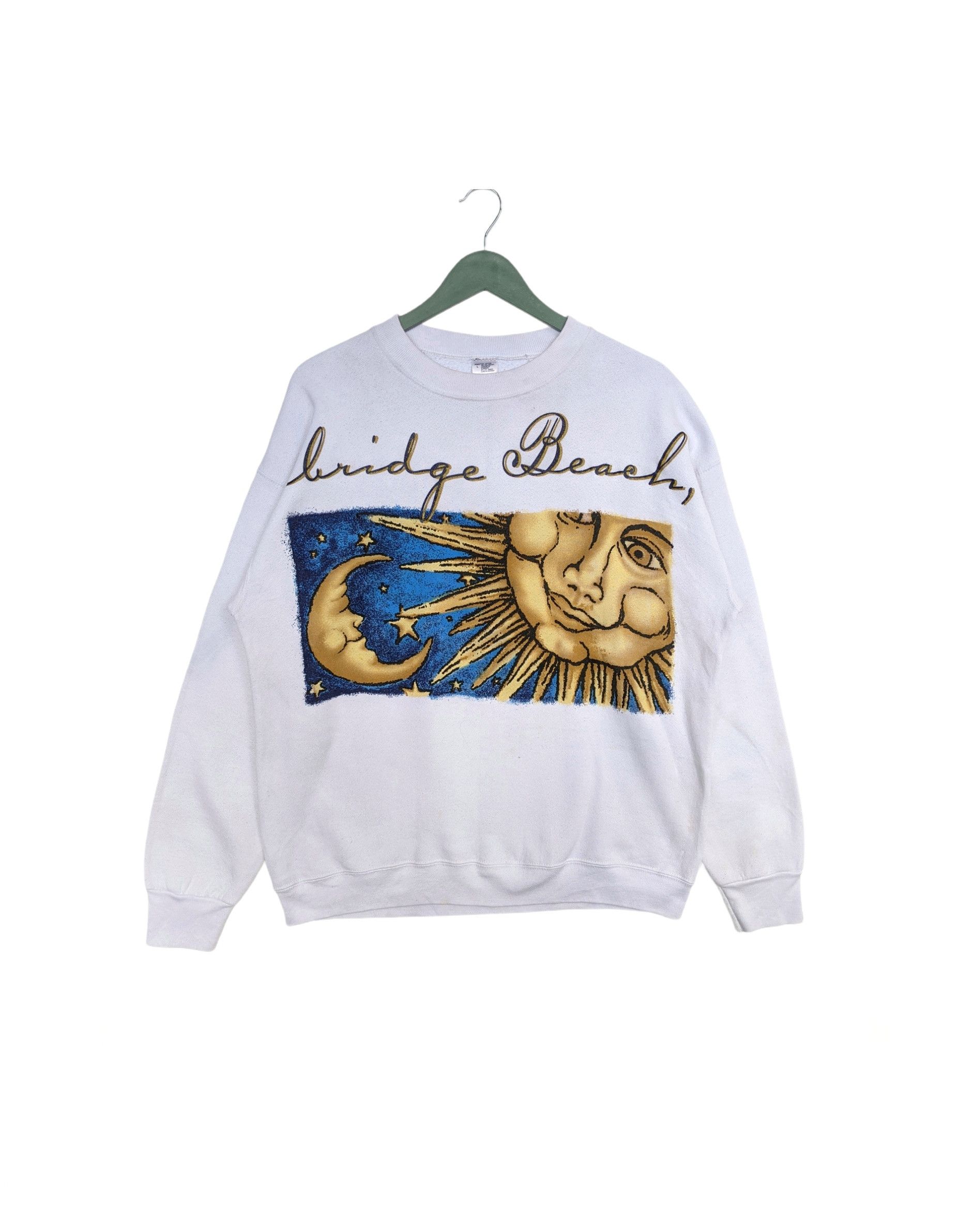 Fruit Of The Loom Vintage 96 Sandbridge Beach Sweatshirt Size US L / EU 52-54 / 3 - 1 Thumbnail