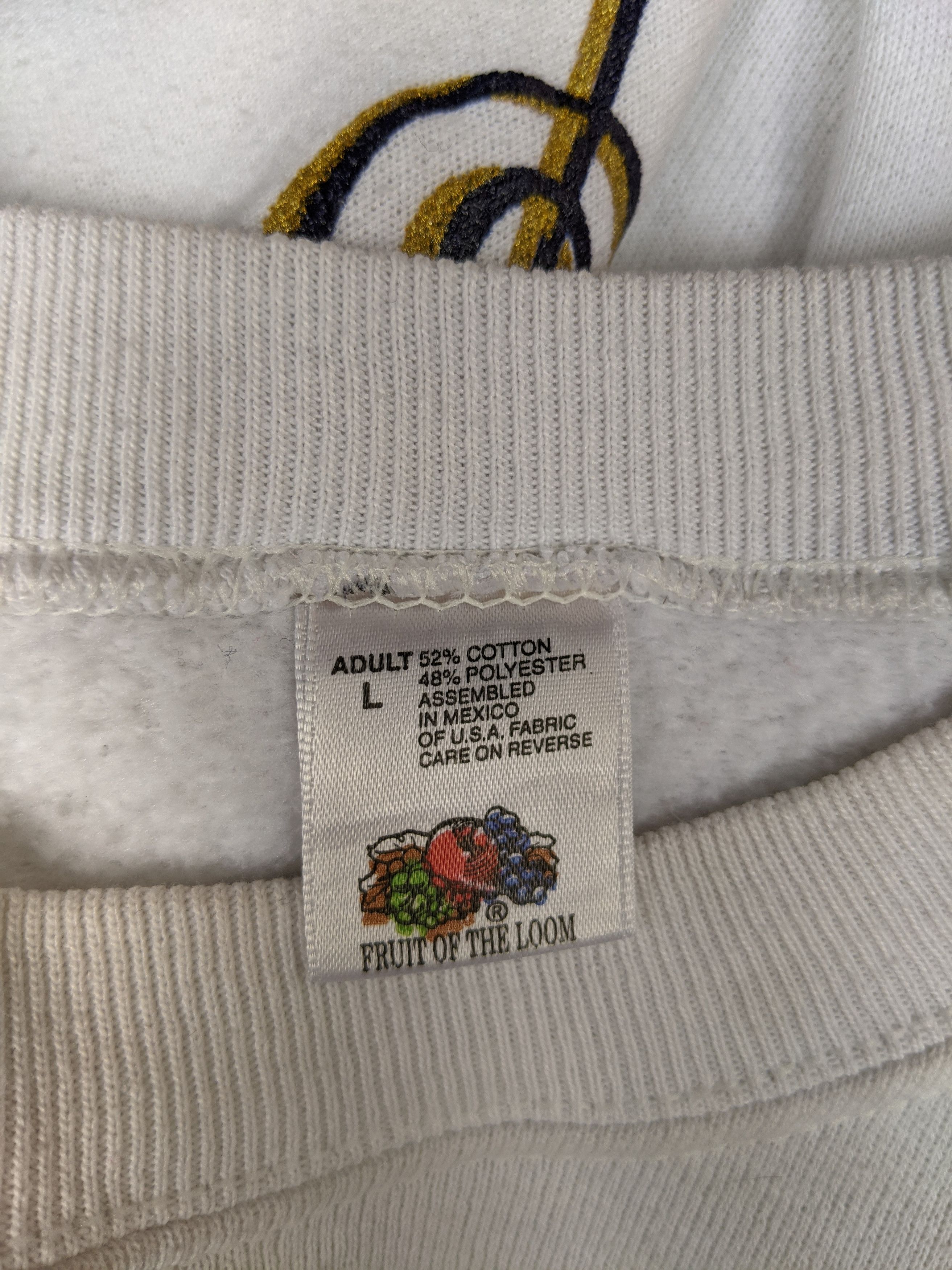 Fruit Of The Loom Vintage 96 Sandbridge Beach Sweatshirt Size US L / EU 52-54 / 3 - 7 Thumbnail